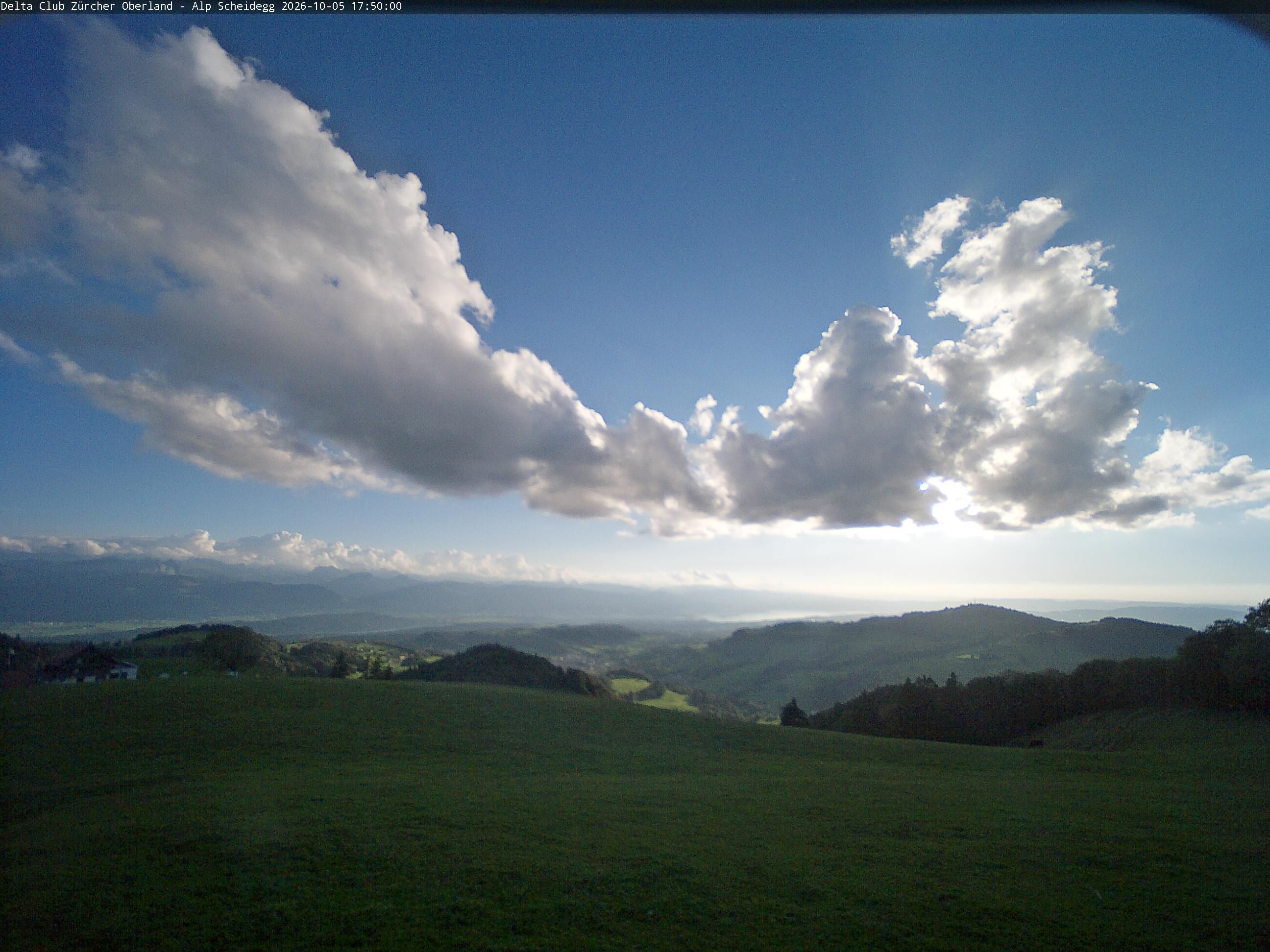 Wald › Südwesten: Paragliding Startplatz Alp Scheidegg - Alp Scheidegg