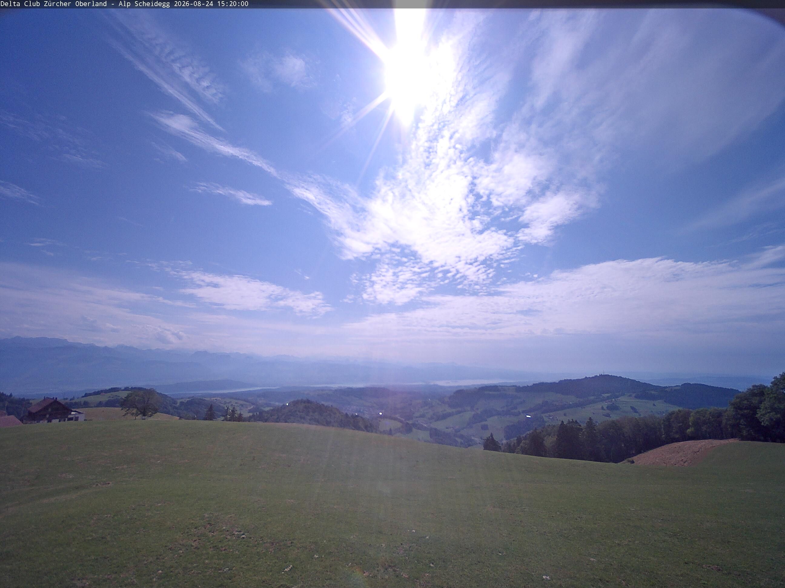 Wald › Südwesten: Paragliding Startplatz Alp Scheidegg - Alp Scheidegg