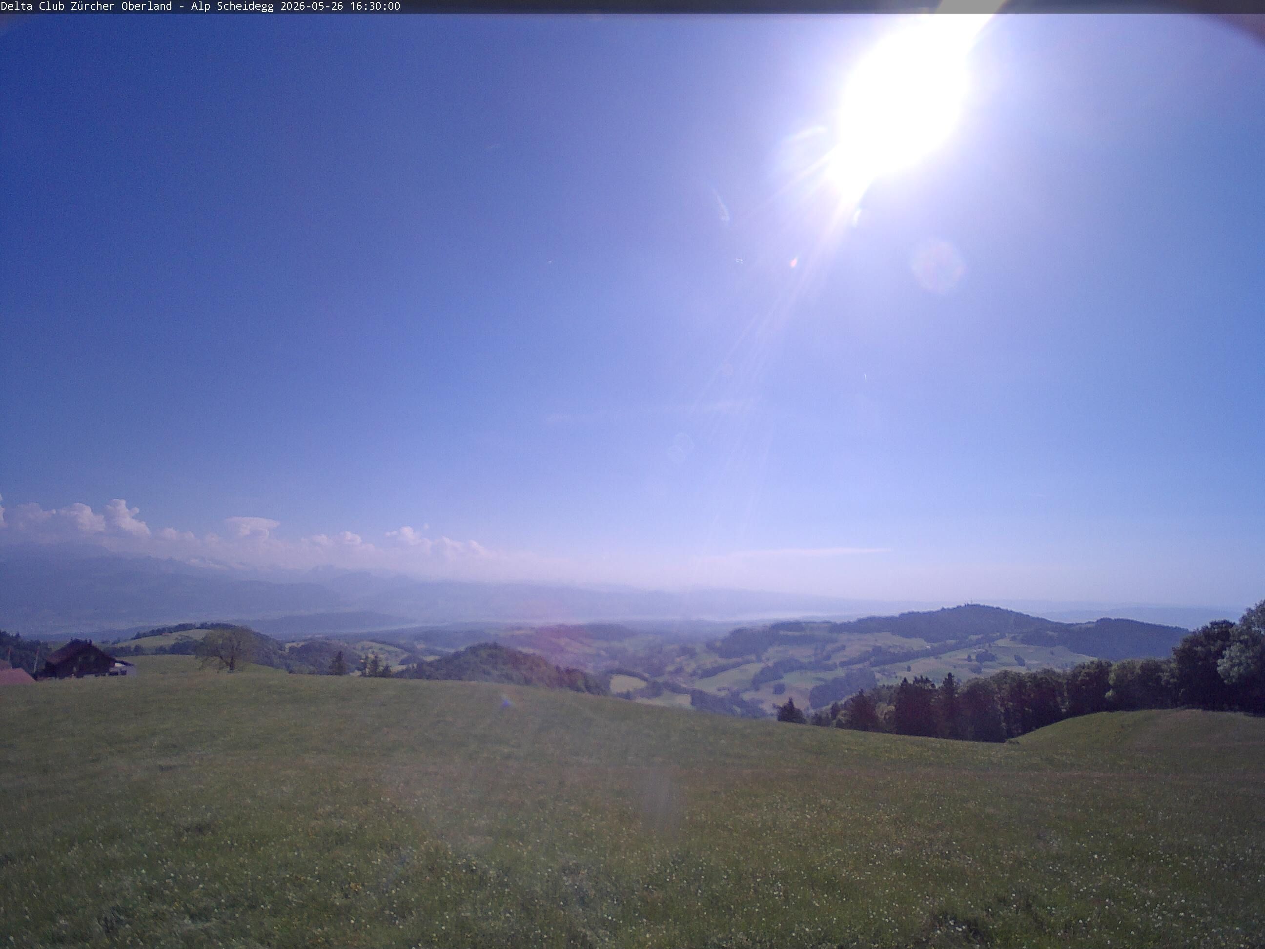 Wald › Südwesten: Paragliding Startplatz Alp Scheidegg - Alp Scheidegg