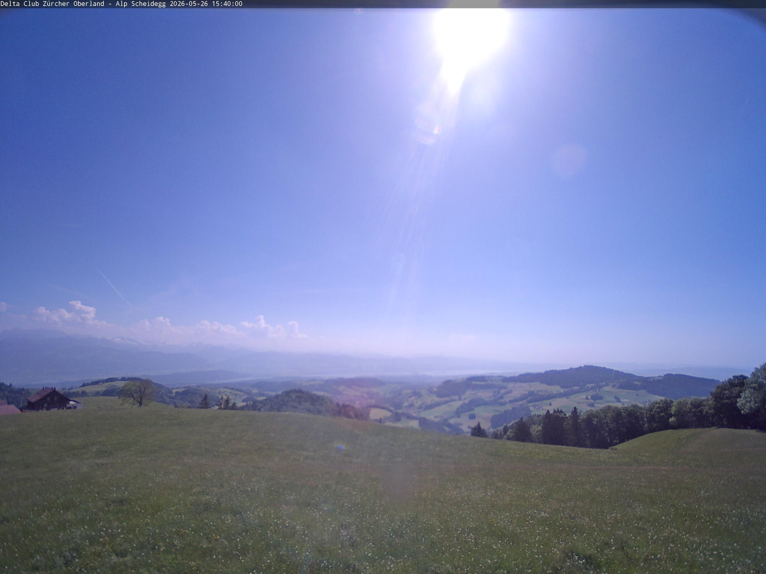 Wald › Südwesten: Paragliding Startplatz Alp Scheidegg - Alp Scheidegg