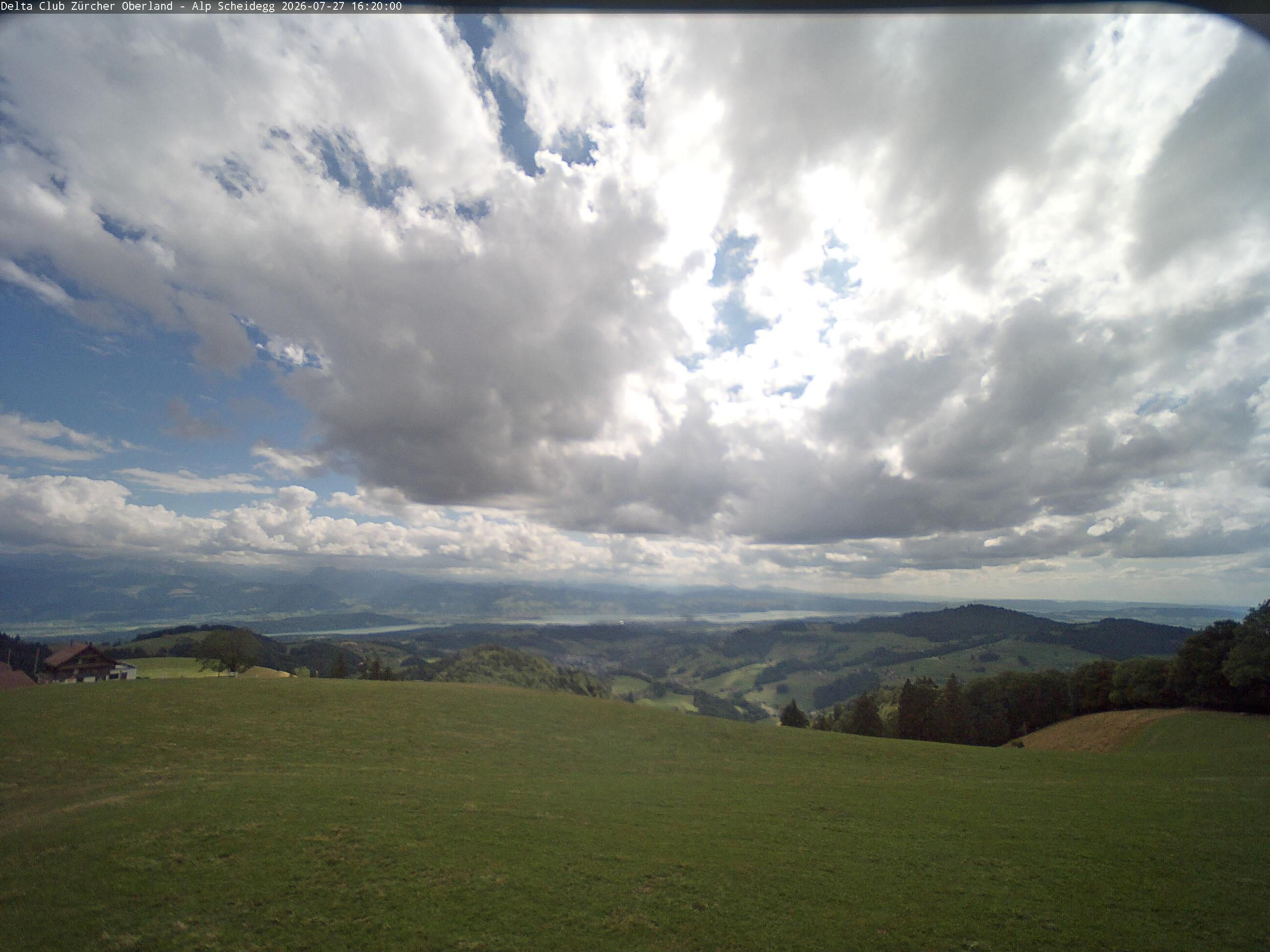 Wald › Südwesten: Paragliding Startplatz Alp Scheidegg - Alp Scheidegg