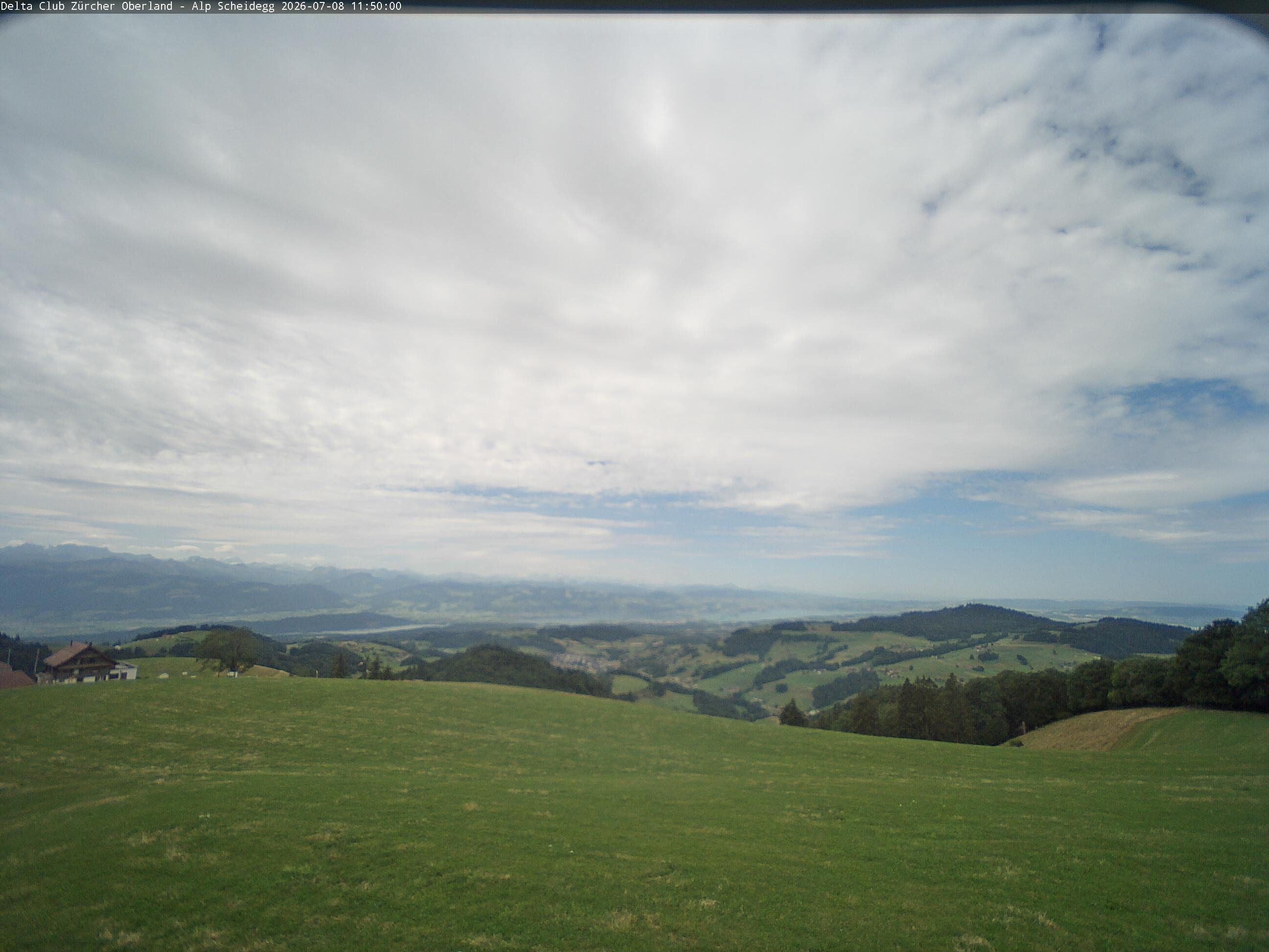 Wald › Südwesten: Paragliding Startplatz Alp Scheidegg - Alp Scheidegg