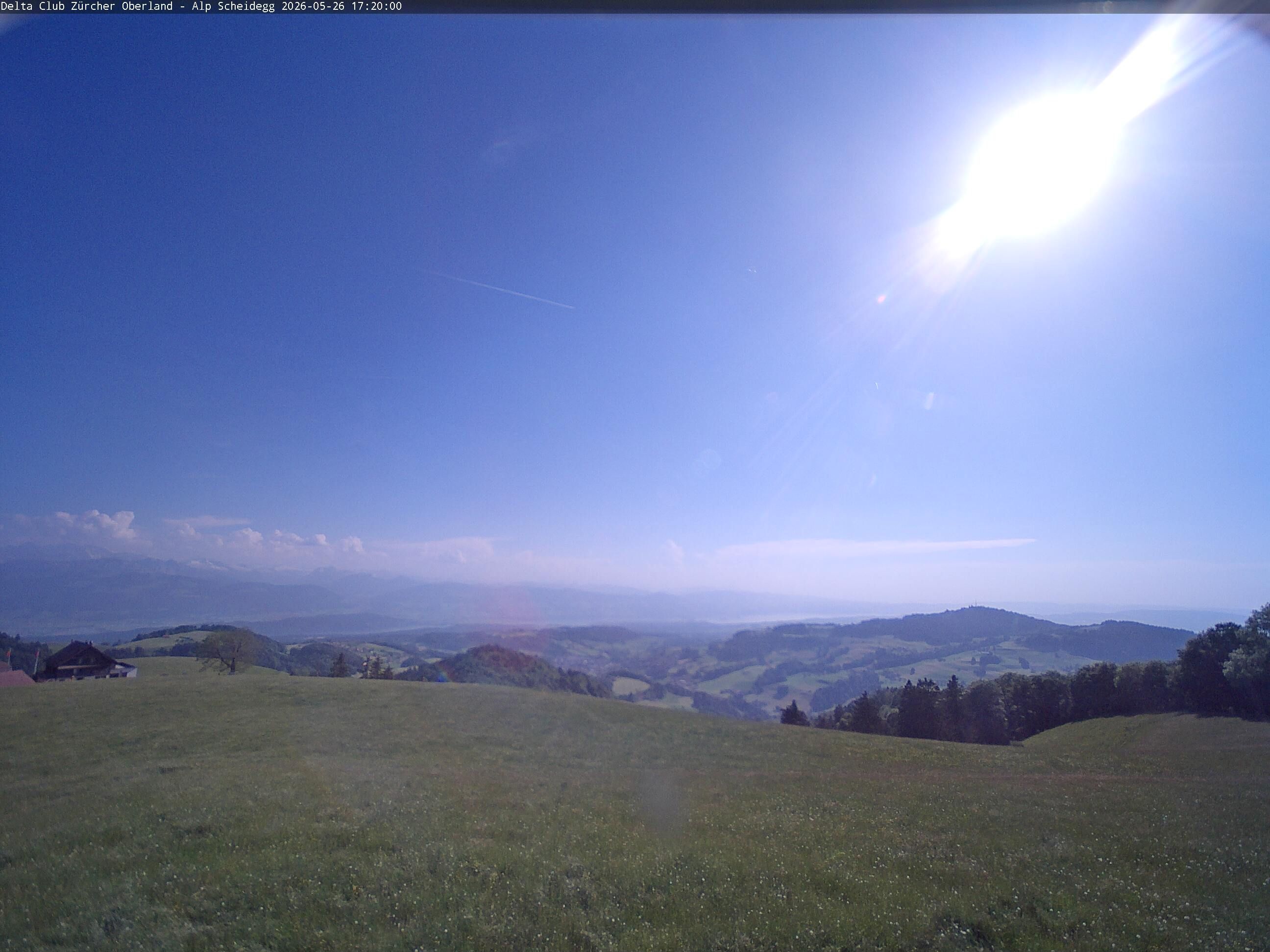 Wald › Südwesten: Paragliding Startplatz Alp Scheidegg - Alp Scheidegg