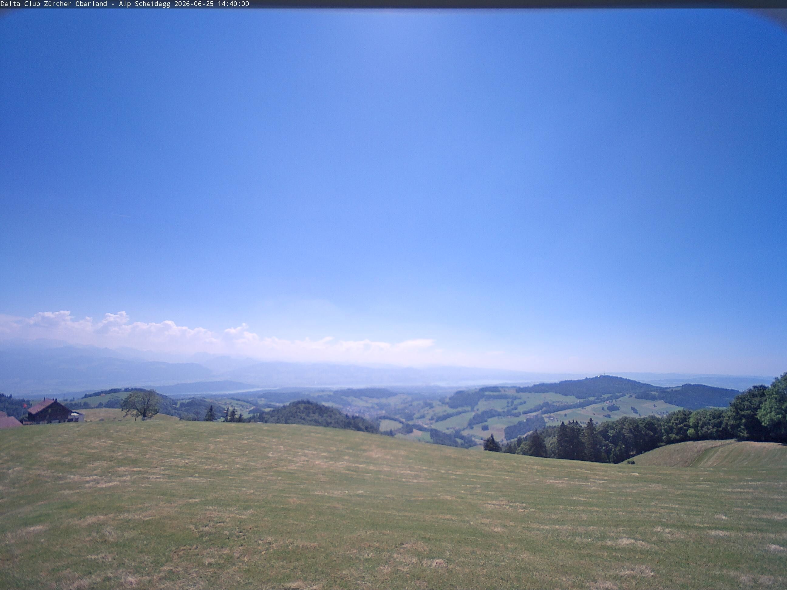 Wald › Südwesten: Paragliding Startplatz Alp Scheidegg - Alp Scheidegg