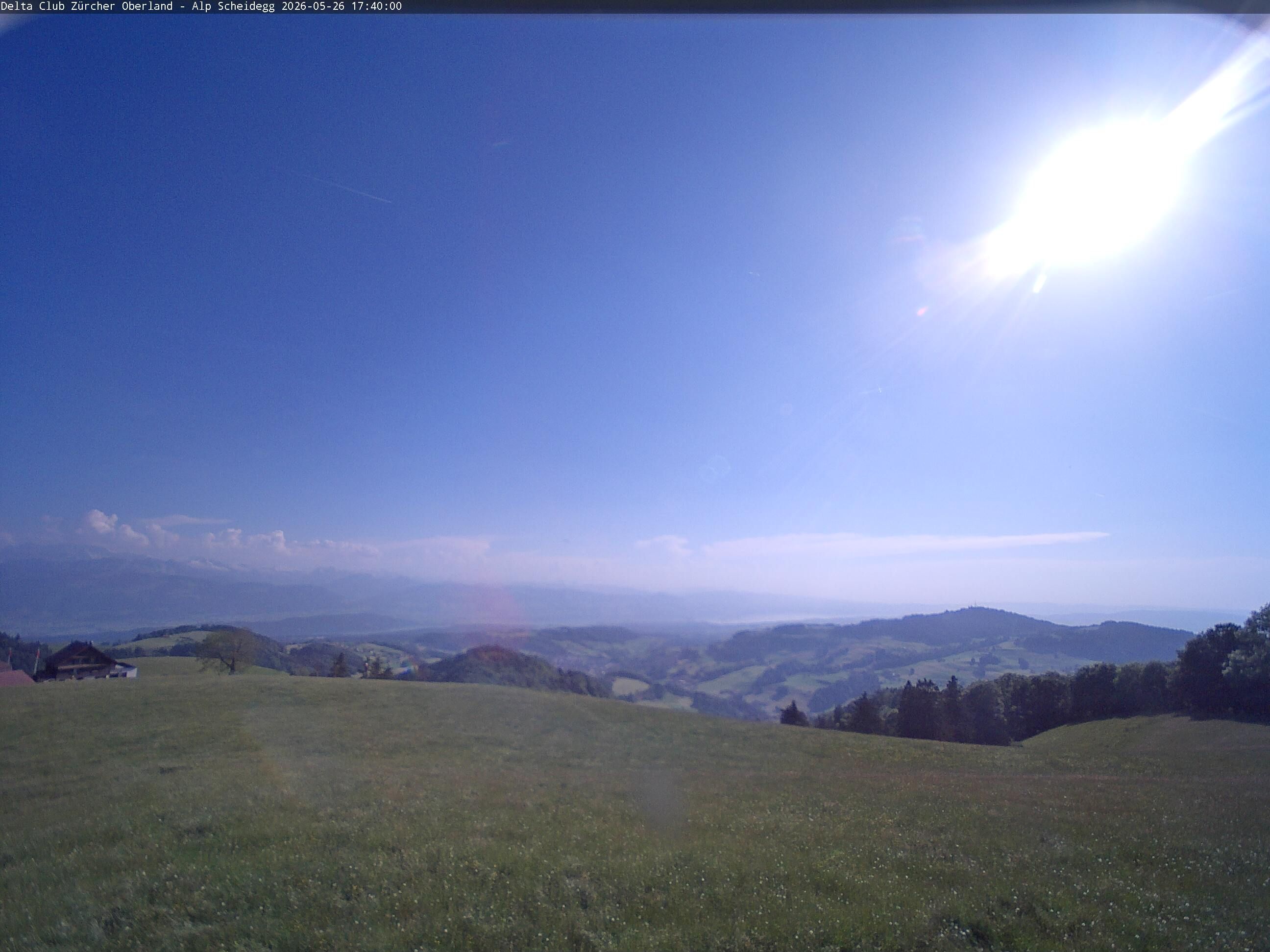 Wald › Südwesten: Paragliding Startplatz Alp Scheidegg - Alp Scheidegg