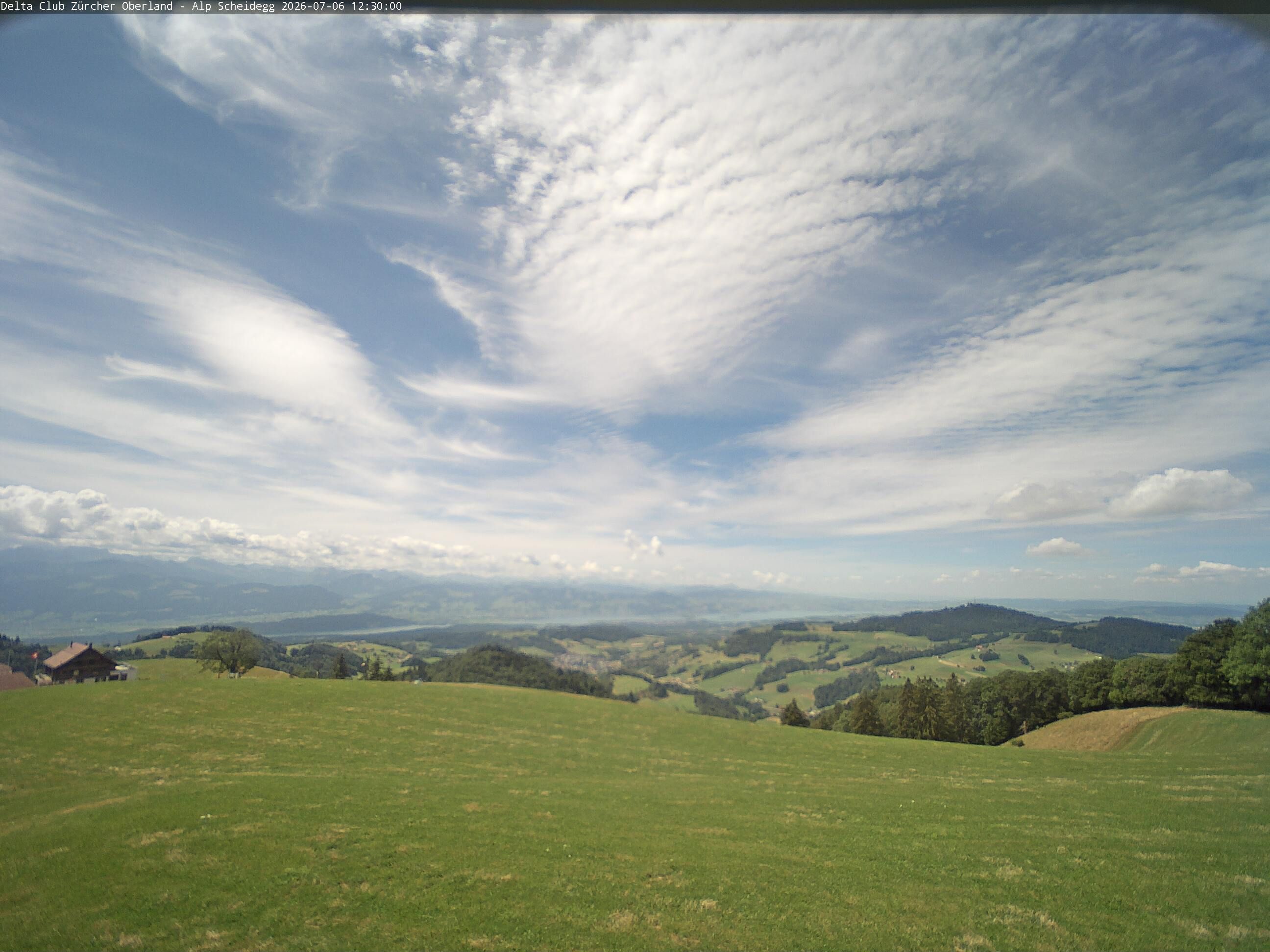 Wald › Südwesten: Paragliding Startplatz Alp Scheidegg - Alp Scheidegg