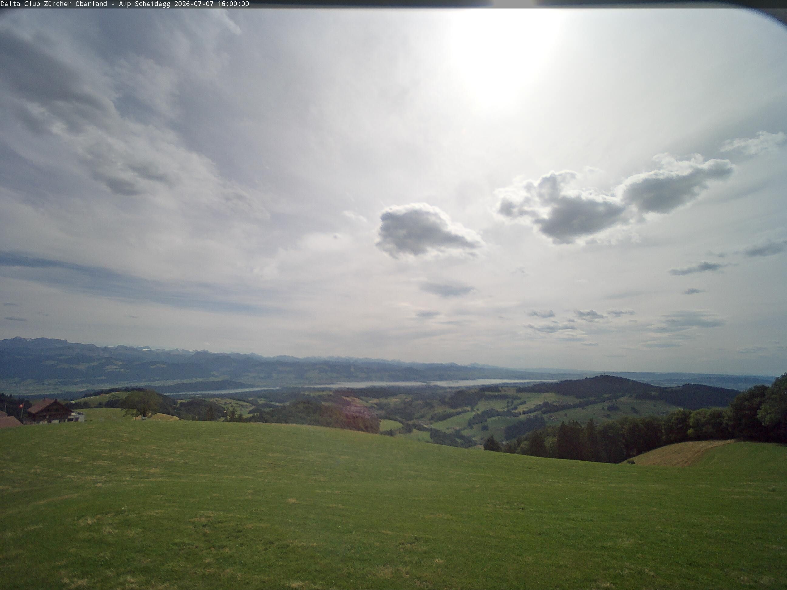 Wald › Südwesten: Paragliding Startplatz Alp Scheidegg - Alp Scheidegg