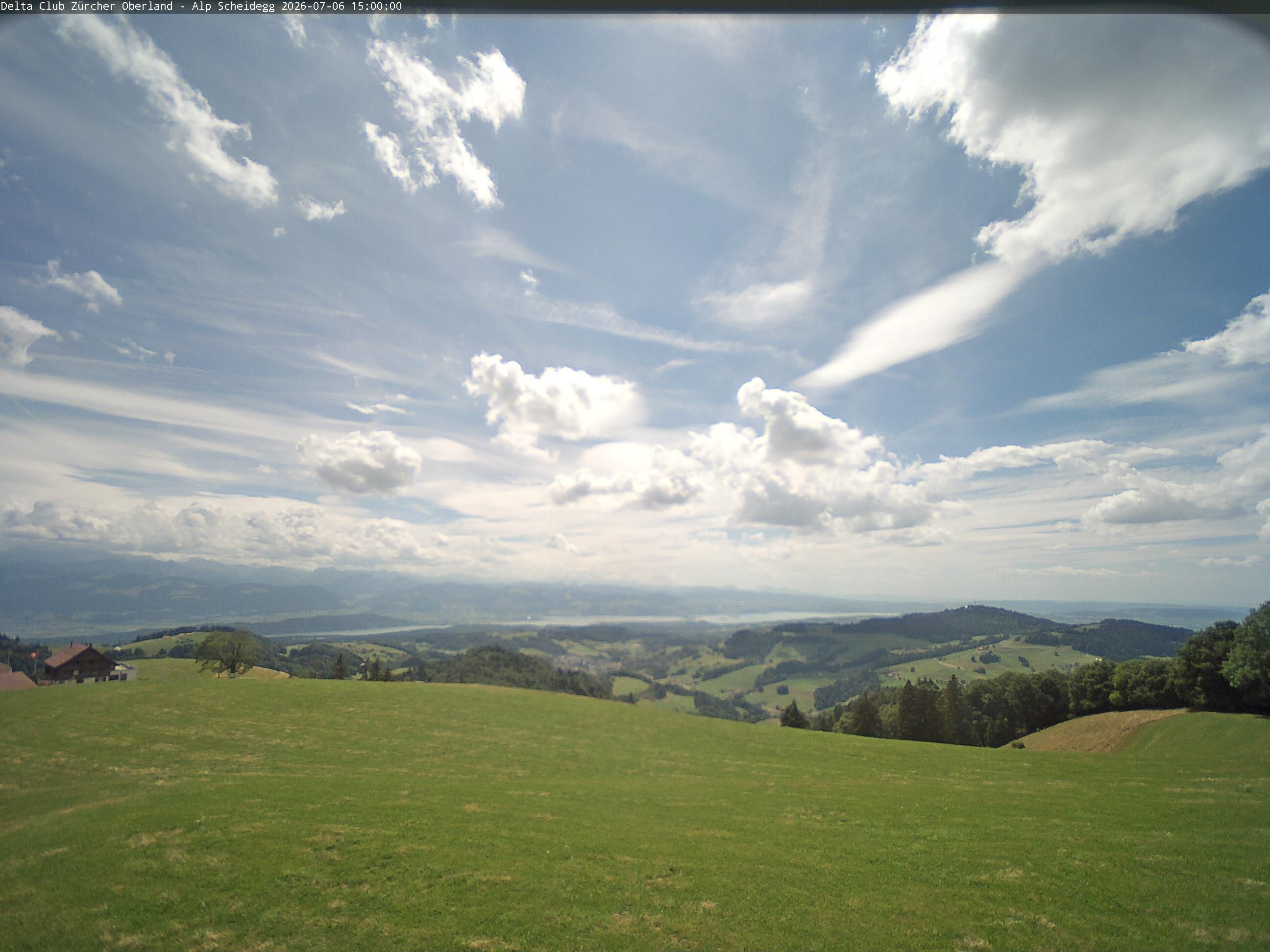 Wald › Südwesten: Paragliding Startplatz Alp Scheidegg - Alp Scheidegg