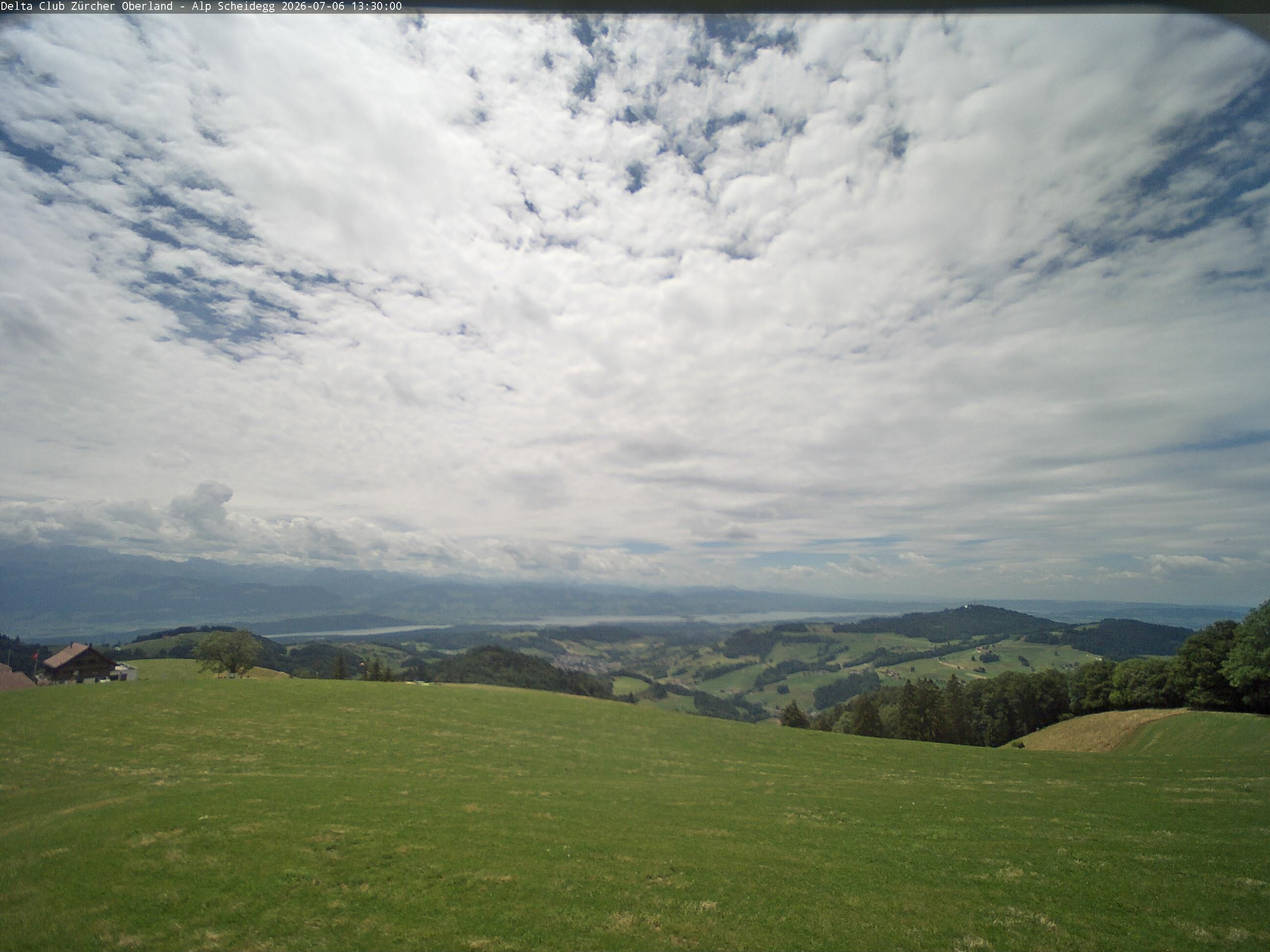 Wald › Südwesten: Paragliding Startplatz Alp Scheidegg - Alp Scheidegg