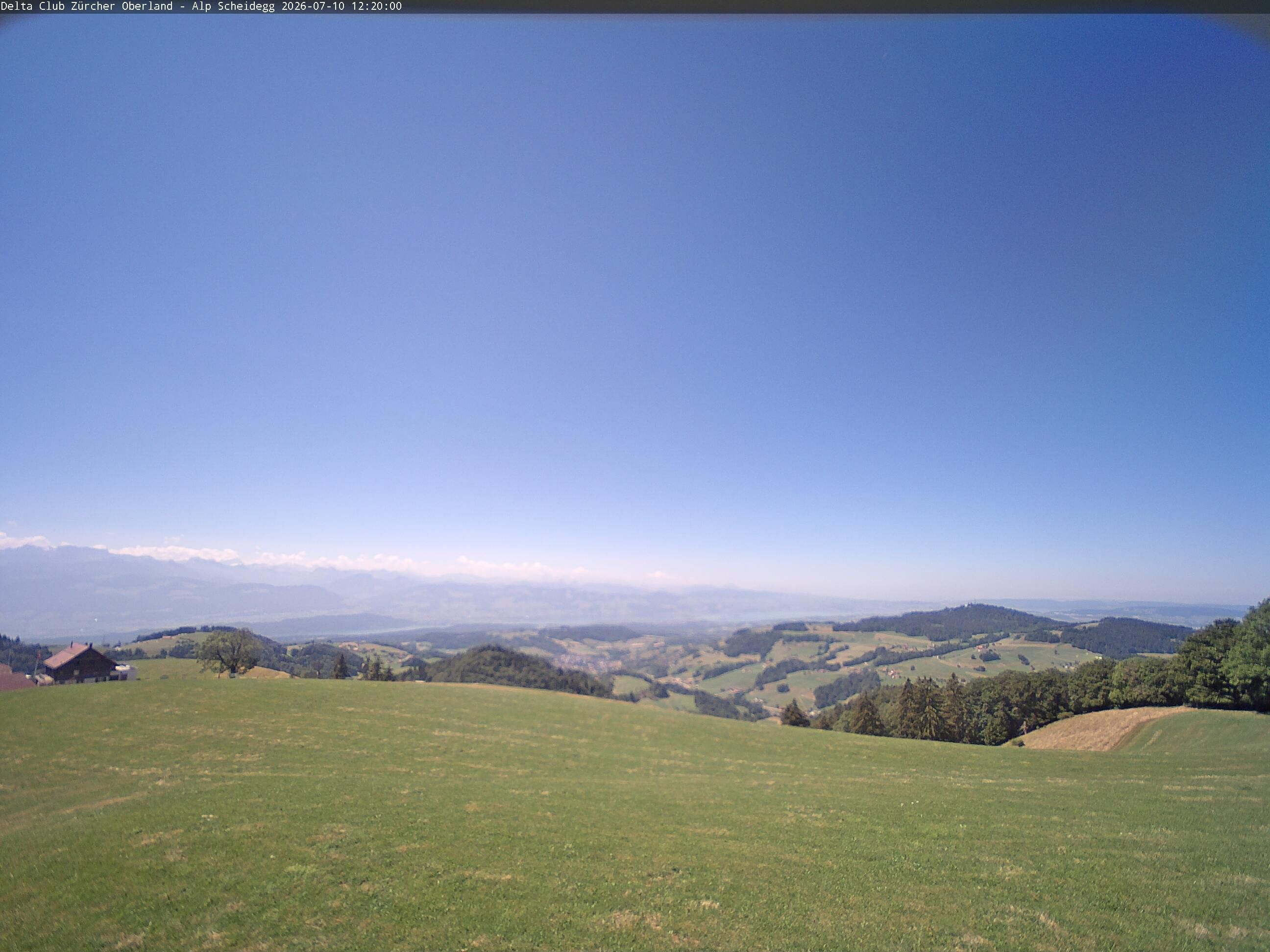 Wald › Südwesten: Paragliding Startplatz Alp Scheidegg - Alp Scheidegg