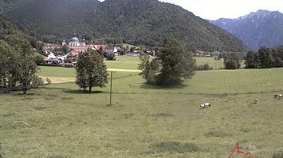 Vista de cámara web de luz diurna desde Ettal › East: mit Kloster − with monastery