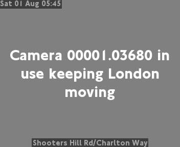 Traffic Cam London: Shooters Hill Rd/Charlton Way