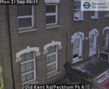 Traffic Cam London: Old Kent Rd/Peckham Pk R