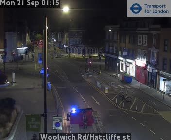 Traffic Cam London: Woolwich Rd/Hatcliffe st