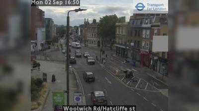 Woolwich Rd/Hatcliffe St: Traffic and Landscape
