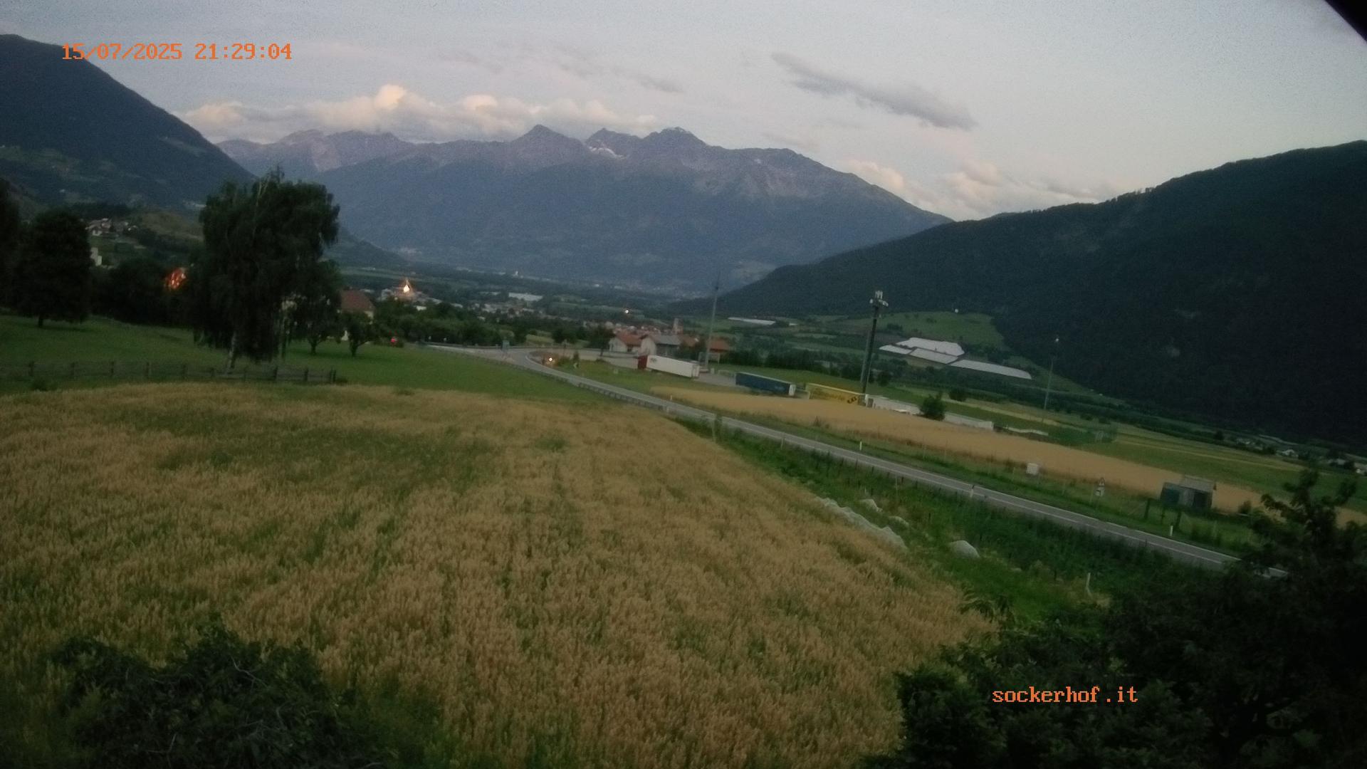 Malles Venosta mountain Webcam