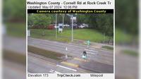 Cornelius: Washington County - Cornell Rd at Rock Creek Tr - Day time