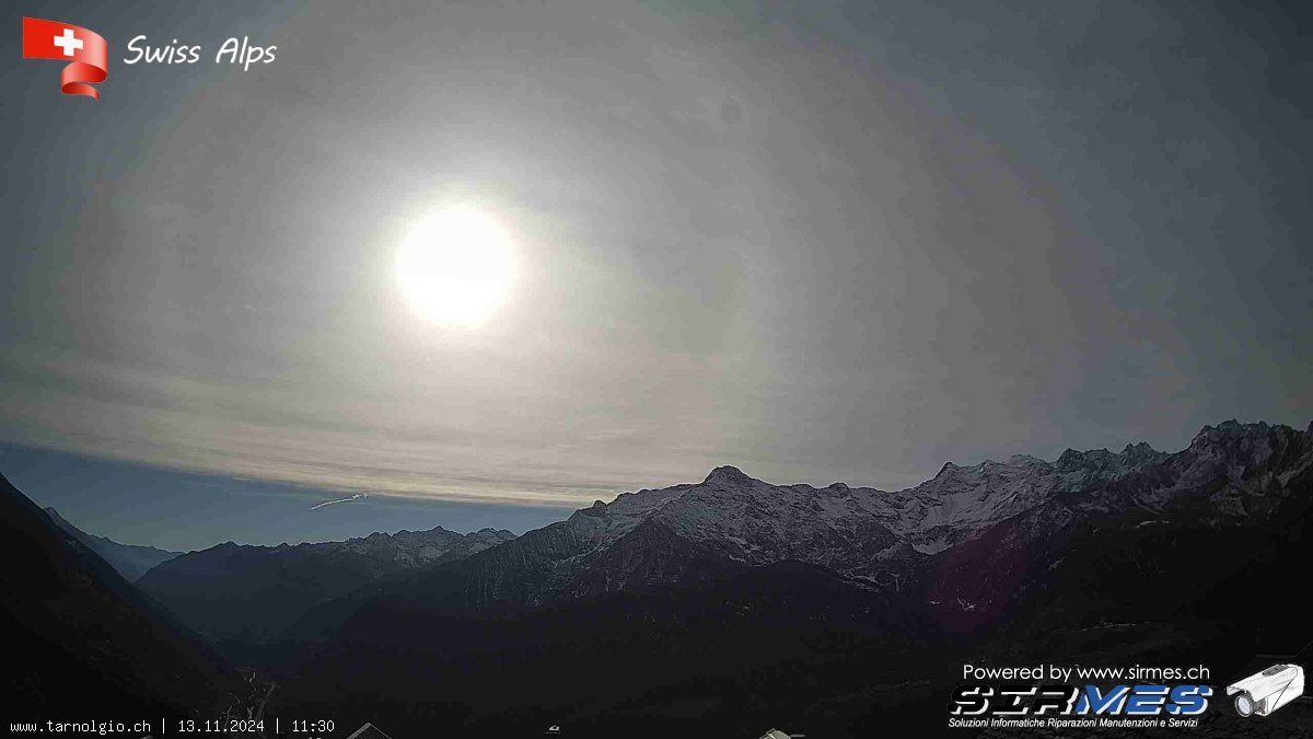 Faido › Süd: Tarnolgio - Vista sul versante ovest della Leventina