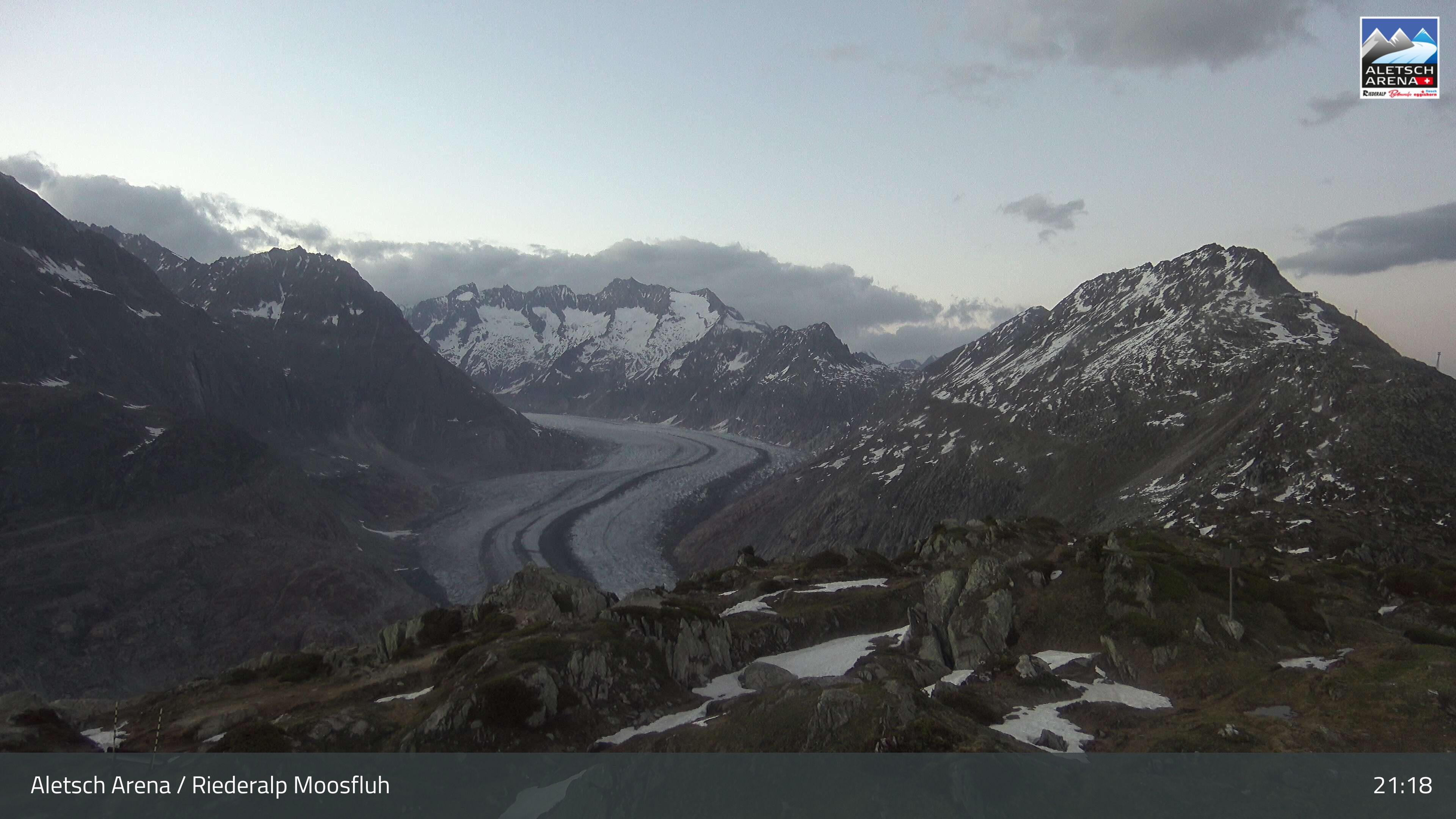 Riederalp: Aletsch Arena - Moosfluh Bergstation