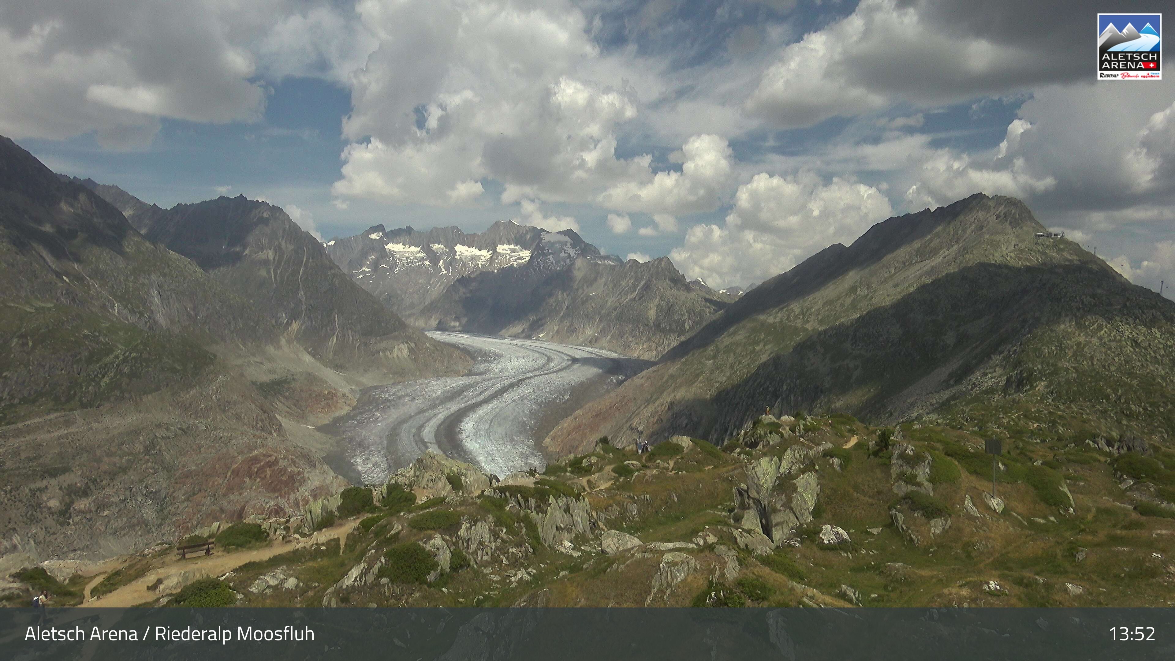 Riederalp: Aletsch Arena - Moosfluh Bergstation