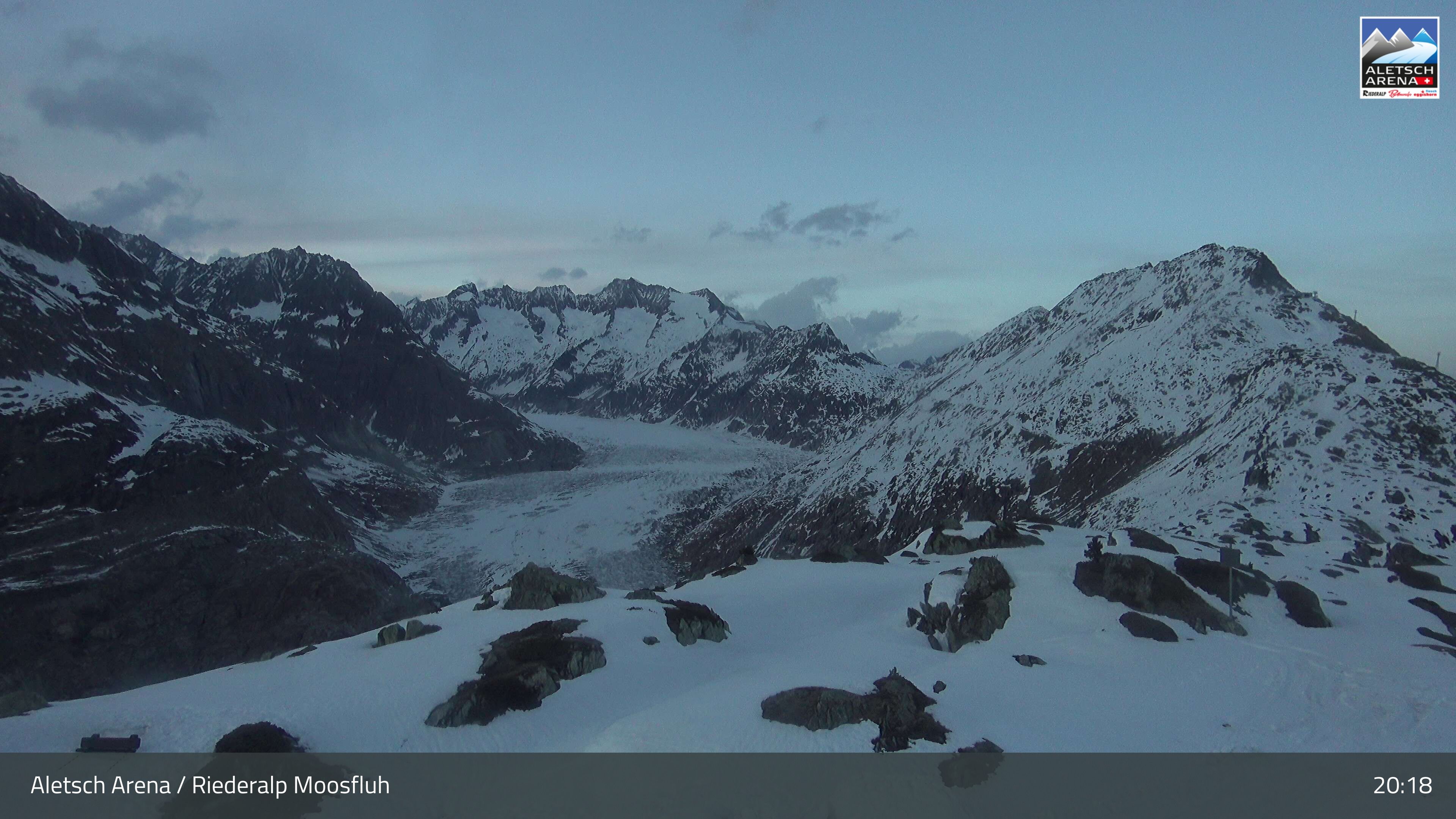 Riederalp: Aletsch Arena - Moosfluh Bergstation