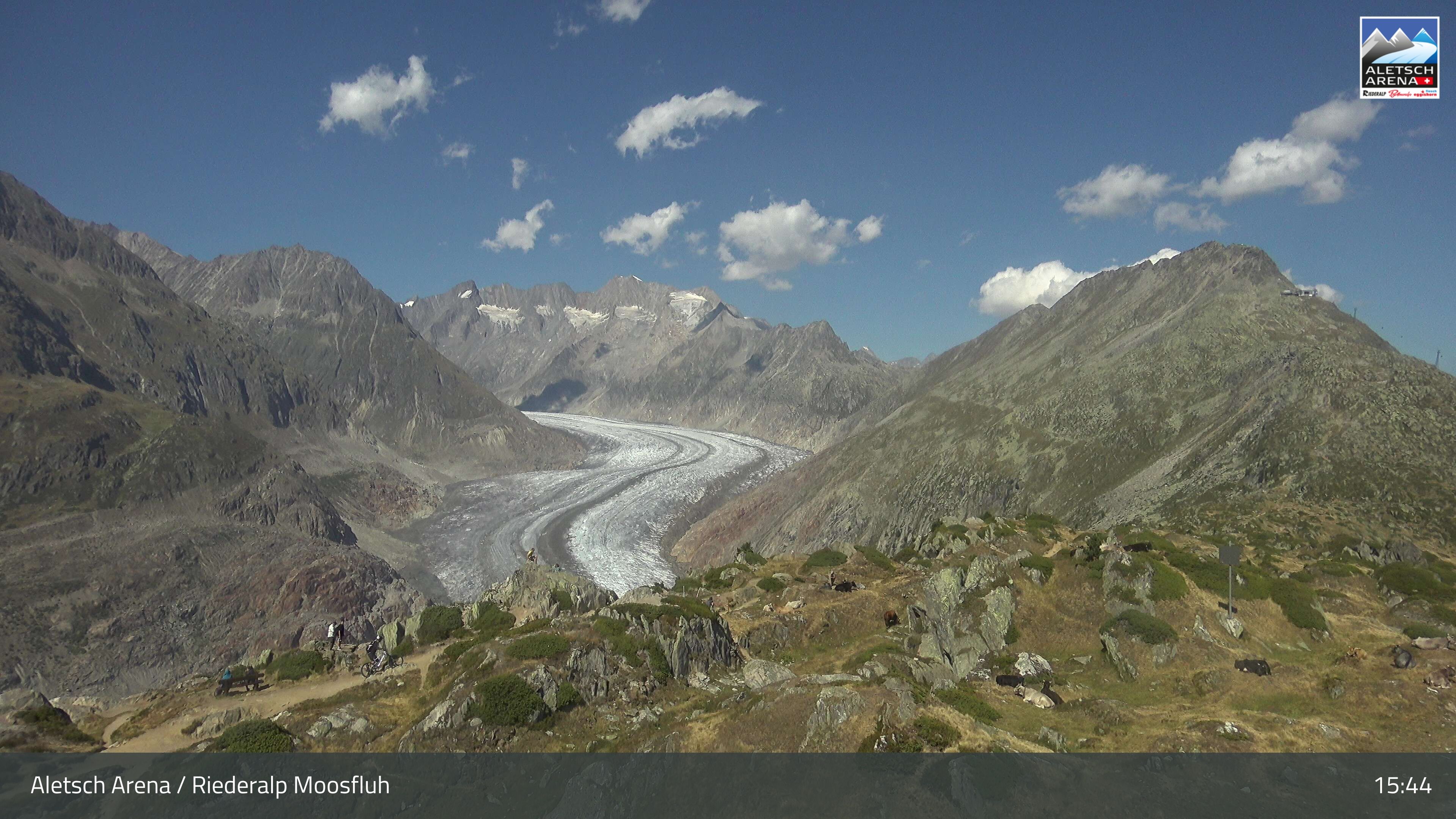 Riederalp: Aletsch Arena - Moosfluh Bergstation