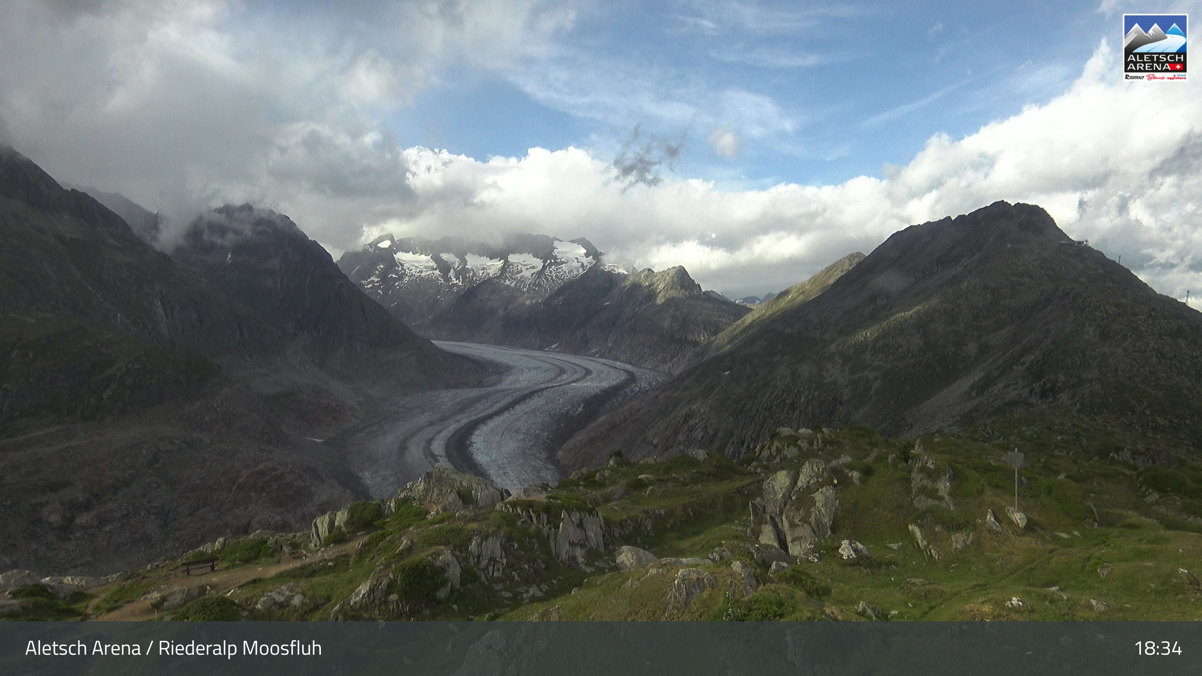 Riederalp: Aletsch Arena - Moosfluh Bergstation