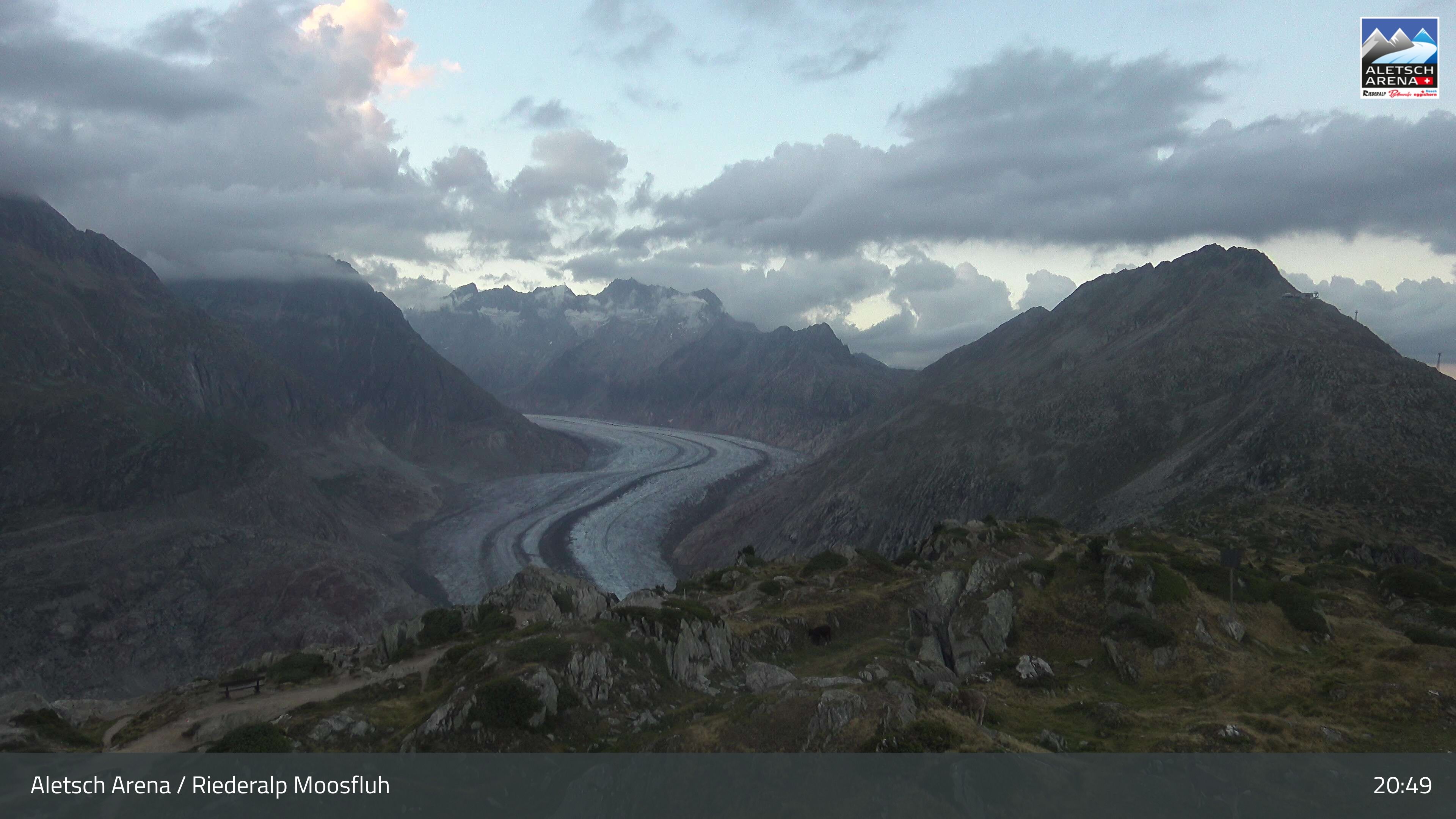 Riederalp: Aletsch Arena - Moosfluh Bergstation
