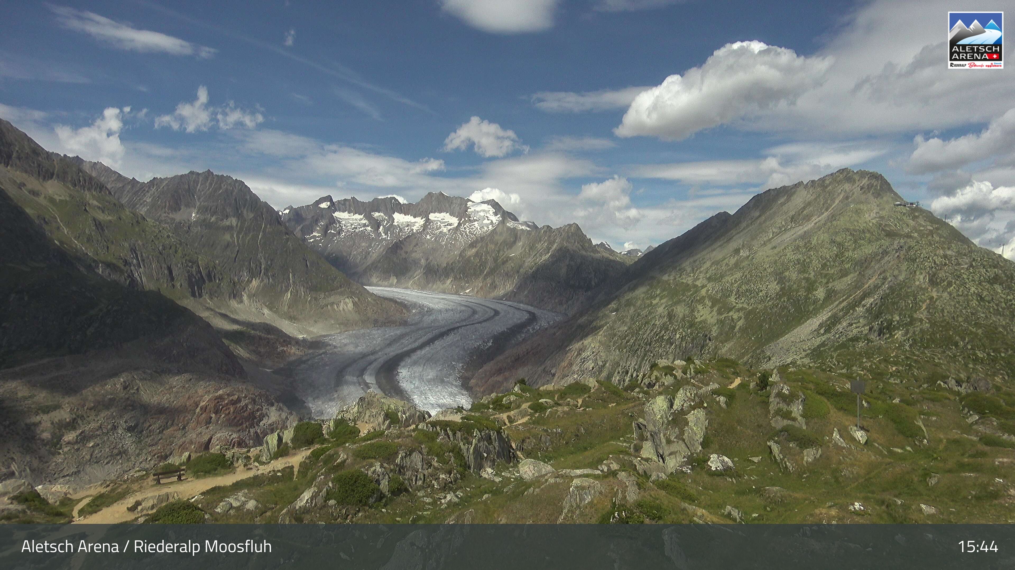 Riederalp: Aletsch Arena - Moosfluh Bergstation