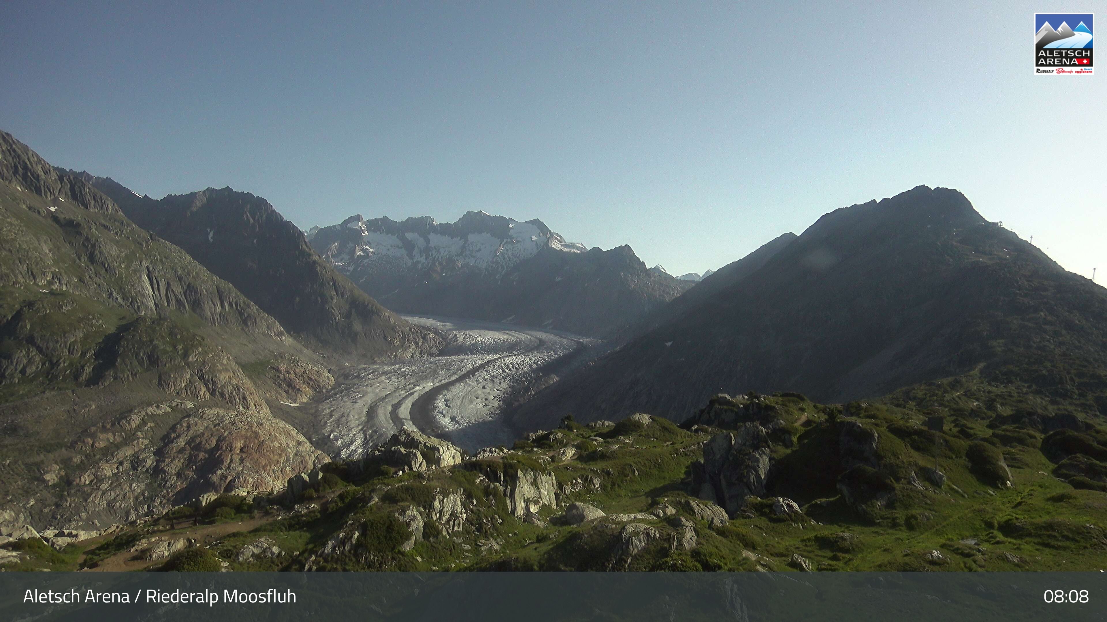 Riederalp: Aletsch Arena - Moosfluh Bergstation