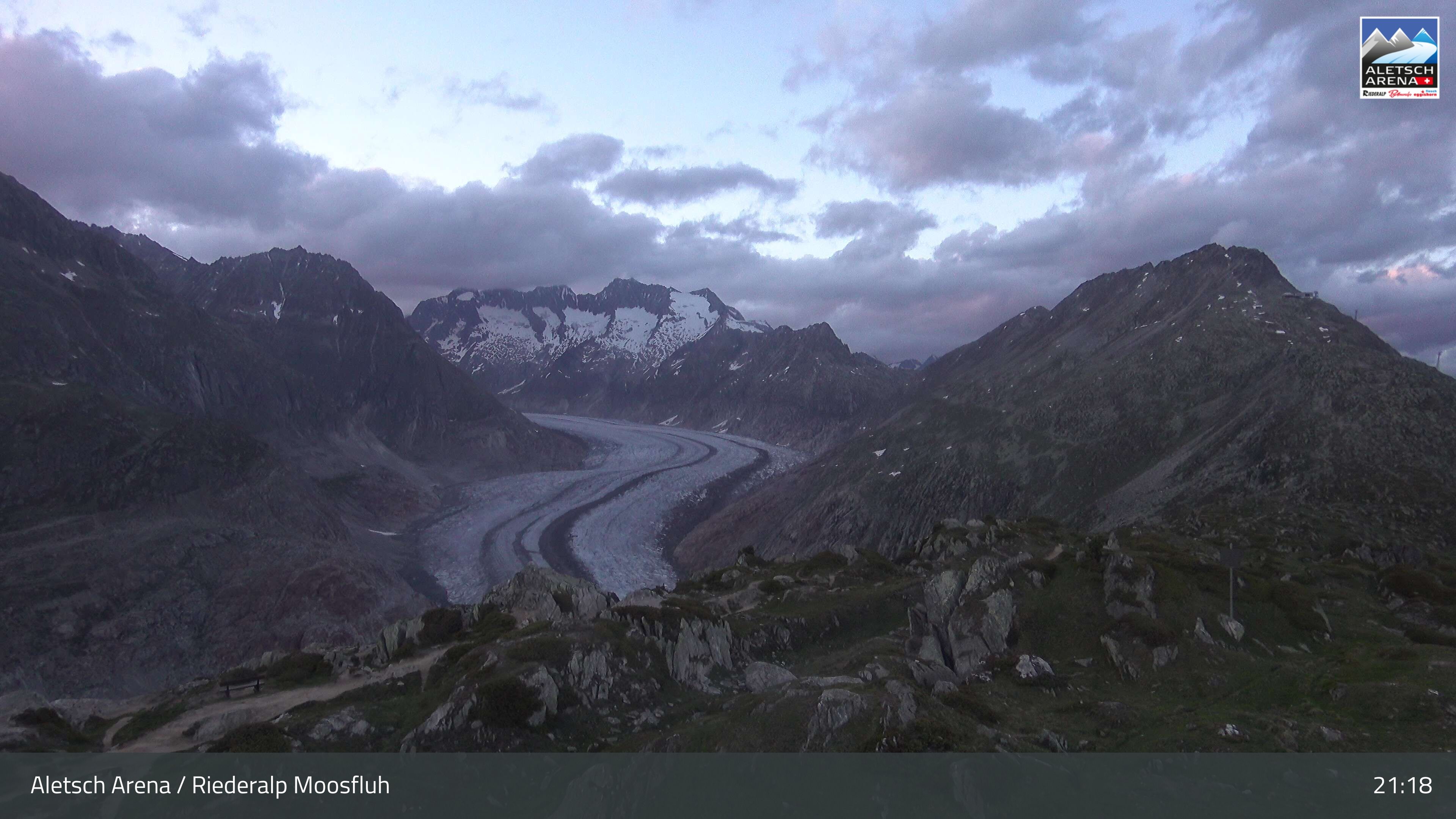 Riederalp: Aletsch Arena - Moosfluh Bergstation