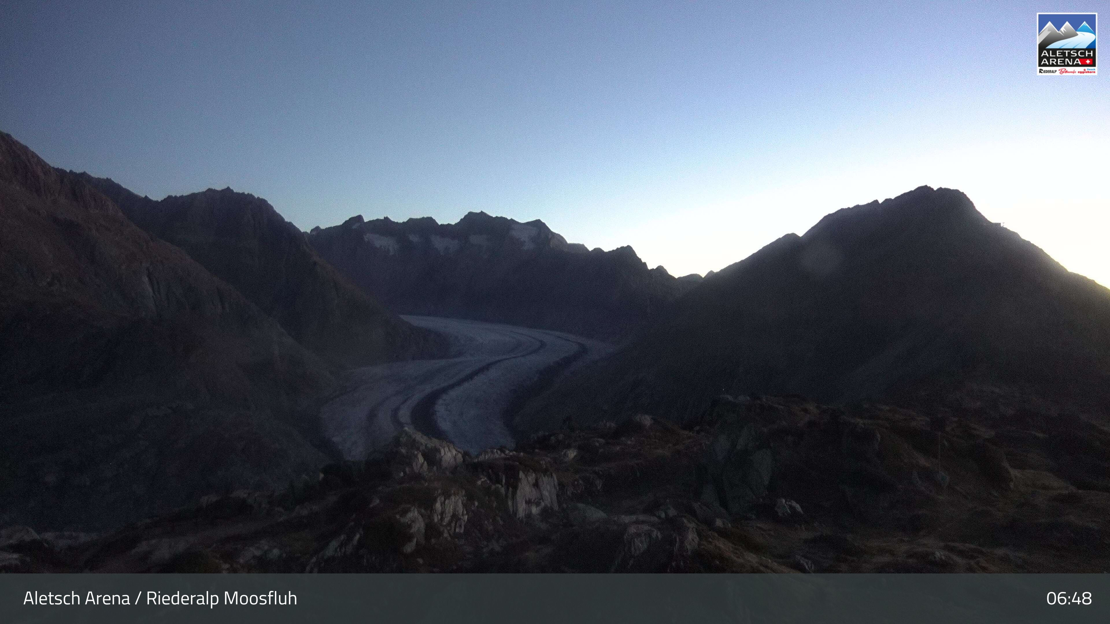 Riederalp: Aletsch Arena - Moosfluh Bergstation