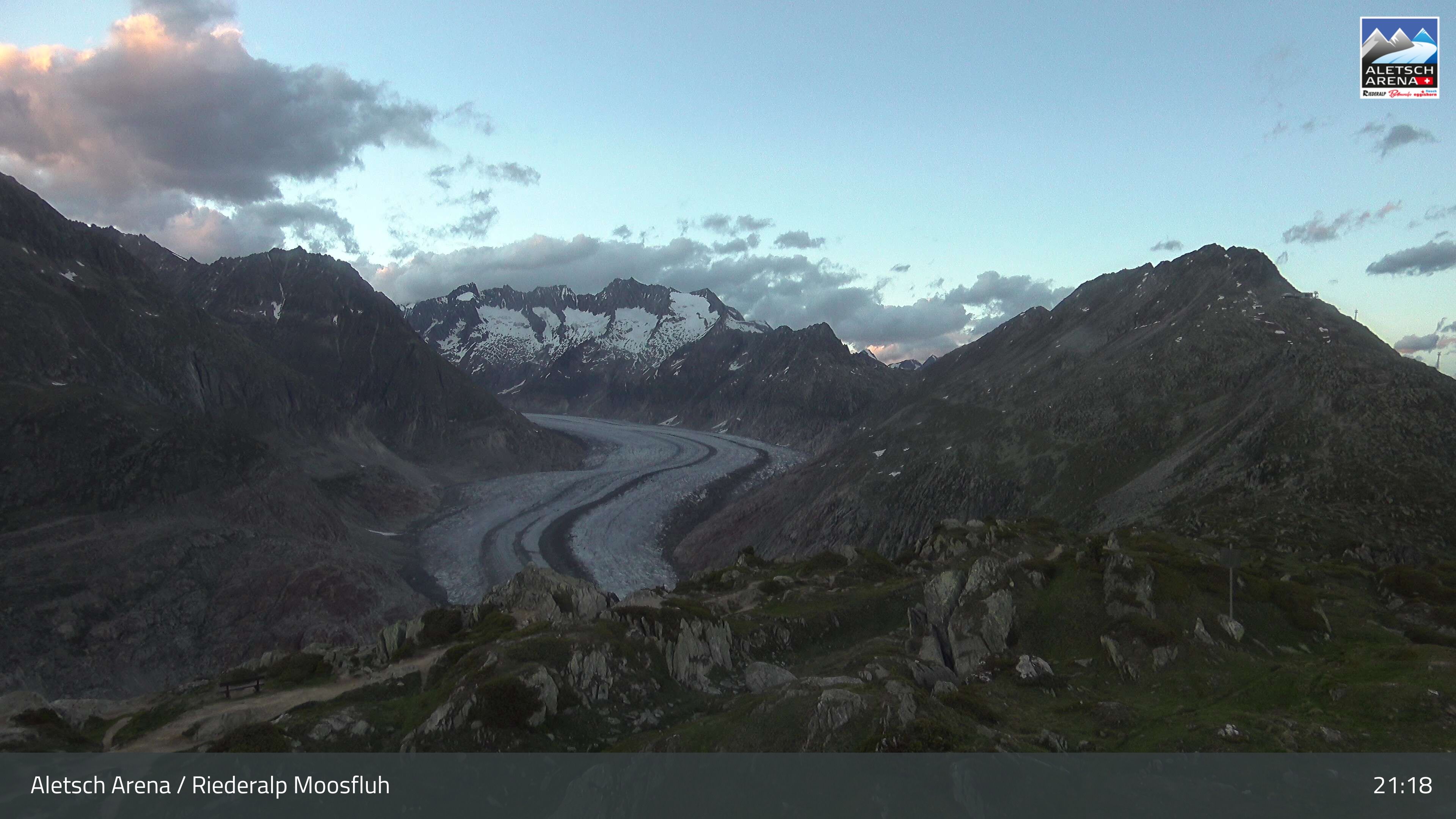 Riederalp: Aletsch Arena - Moosfluh Bergstation