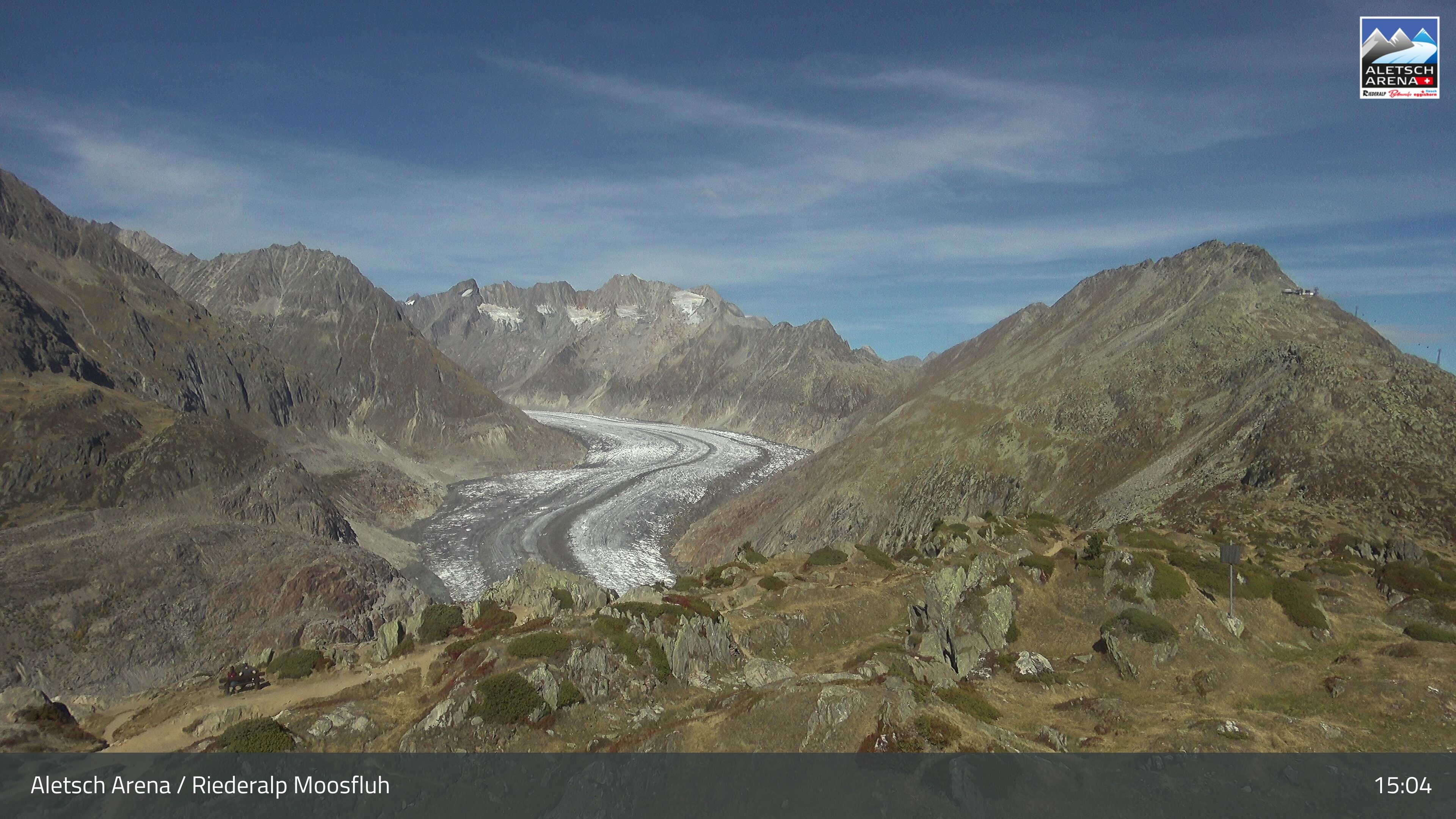 Riederalp: Aletsch Arena - Moosfluh Bergstation