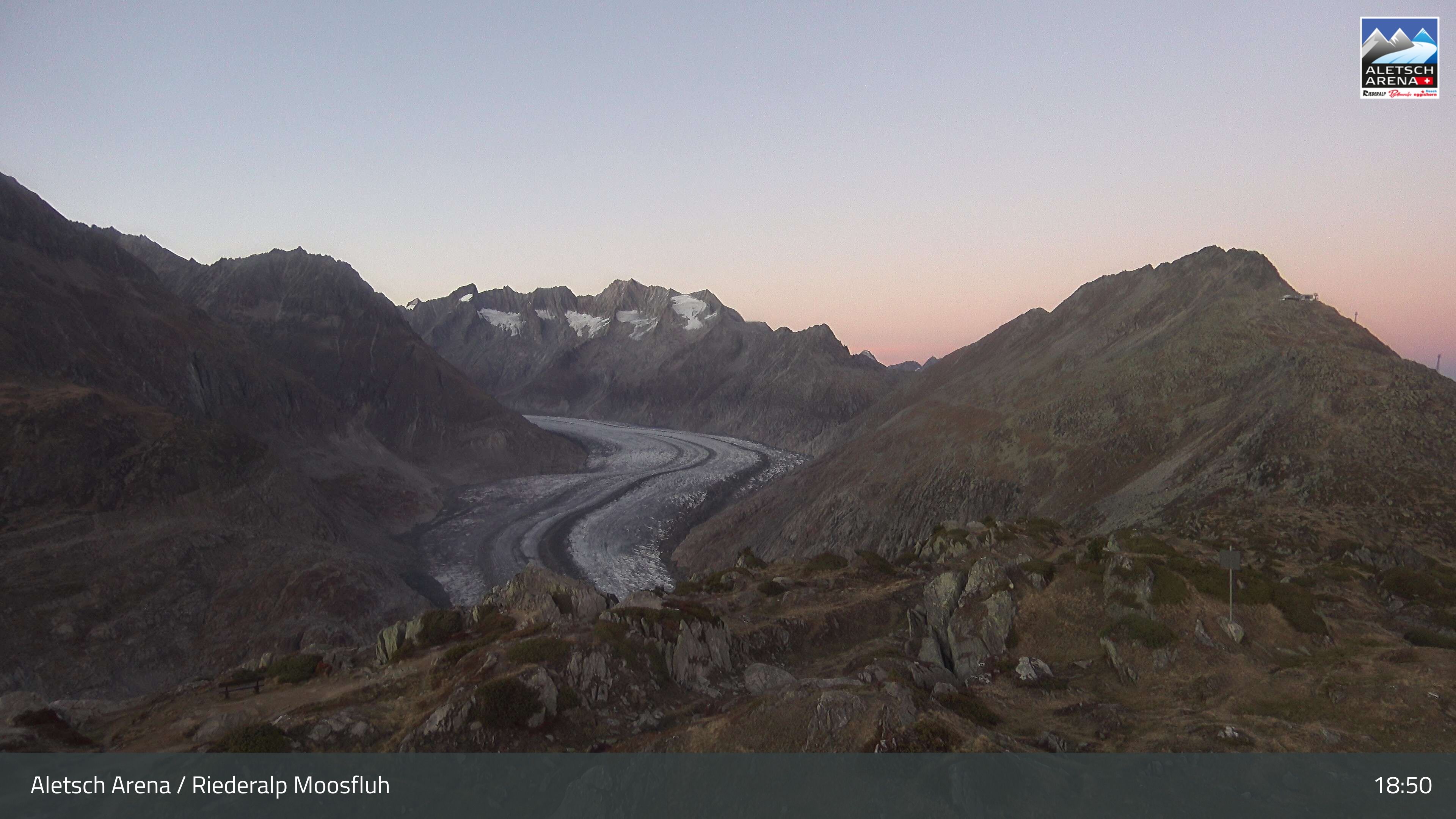 Riederalp: Aletsch Arena - Moosfluh Bergstation
