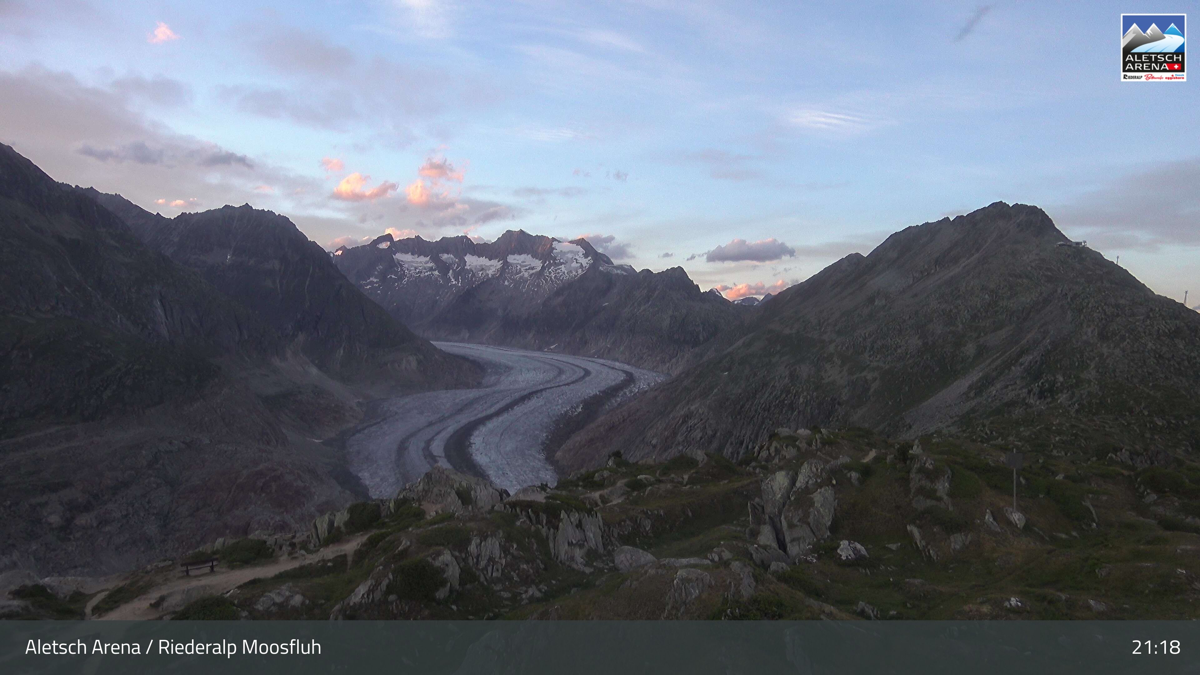 Riederalp: Aletsch Arena - Moosfluh Bergstation
