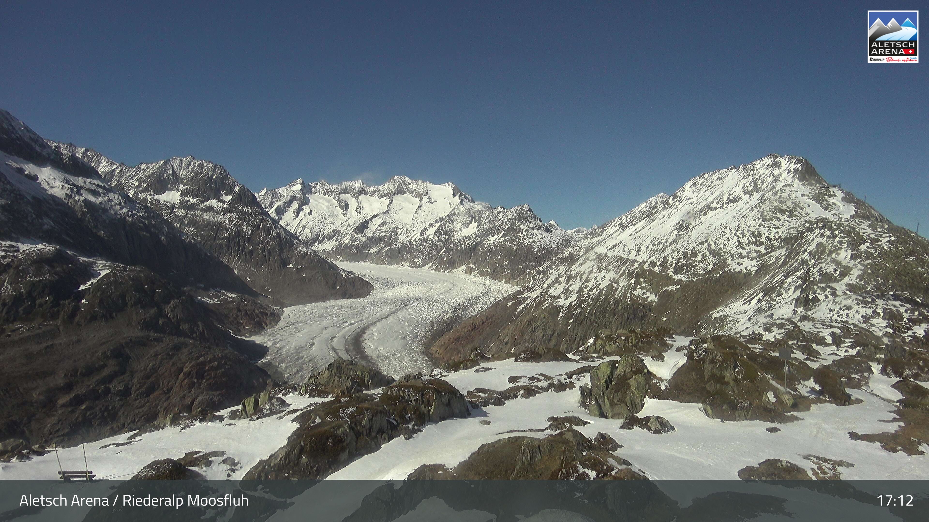 Riederalp: Aletsch Arena - Moosfluh Bergstation
