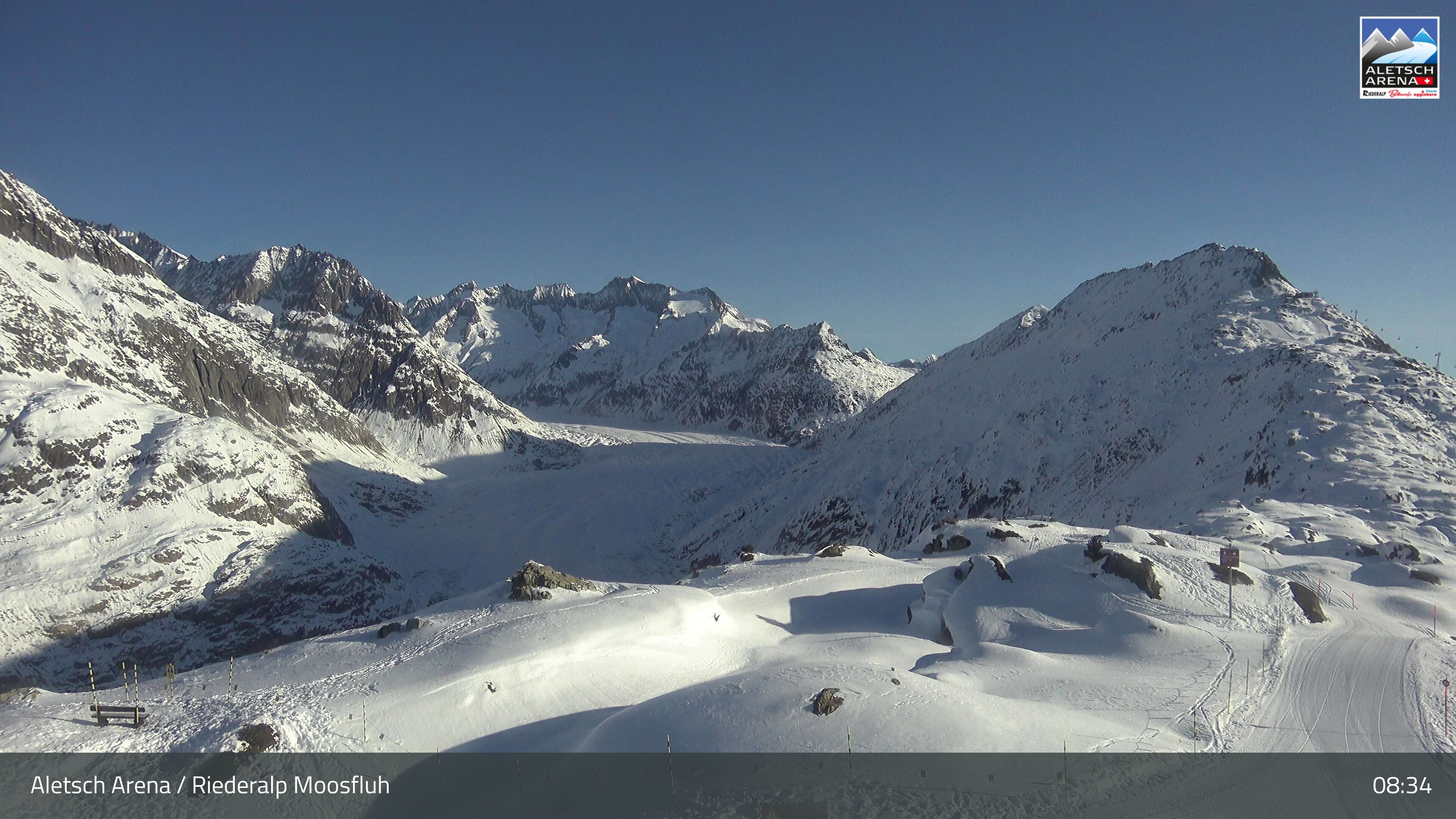 Riederalp: Aletsch Arena - Moosfluh Bergstation