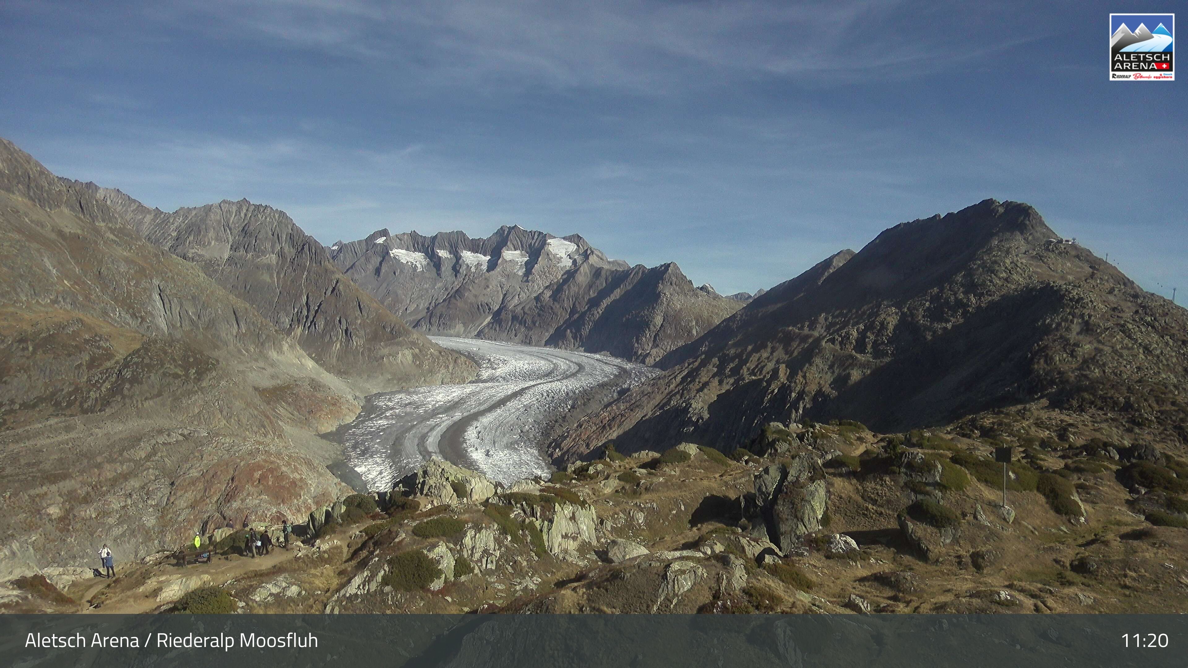 Riederalp: Aletsch Arena - Moosfluh Bergstation
