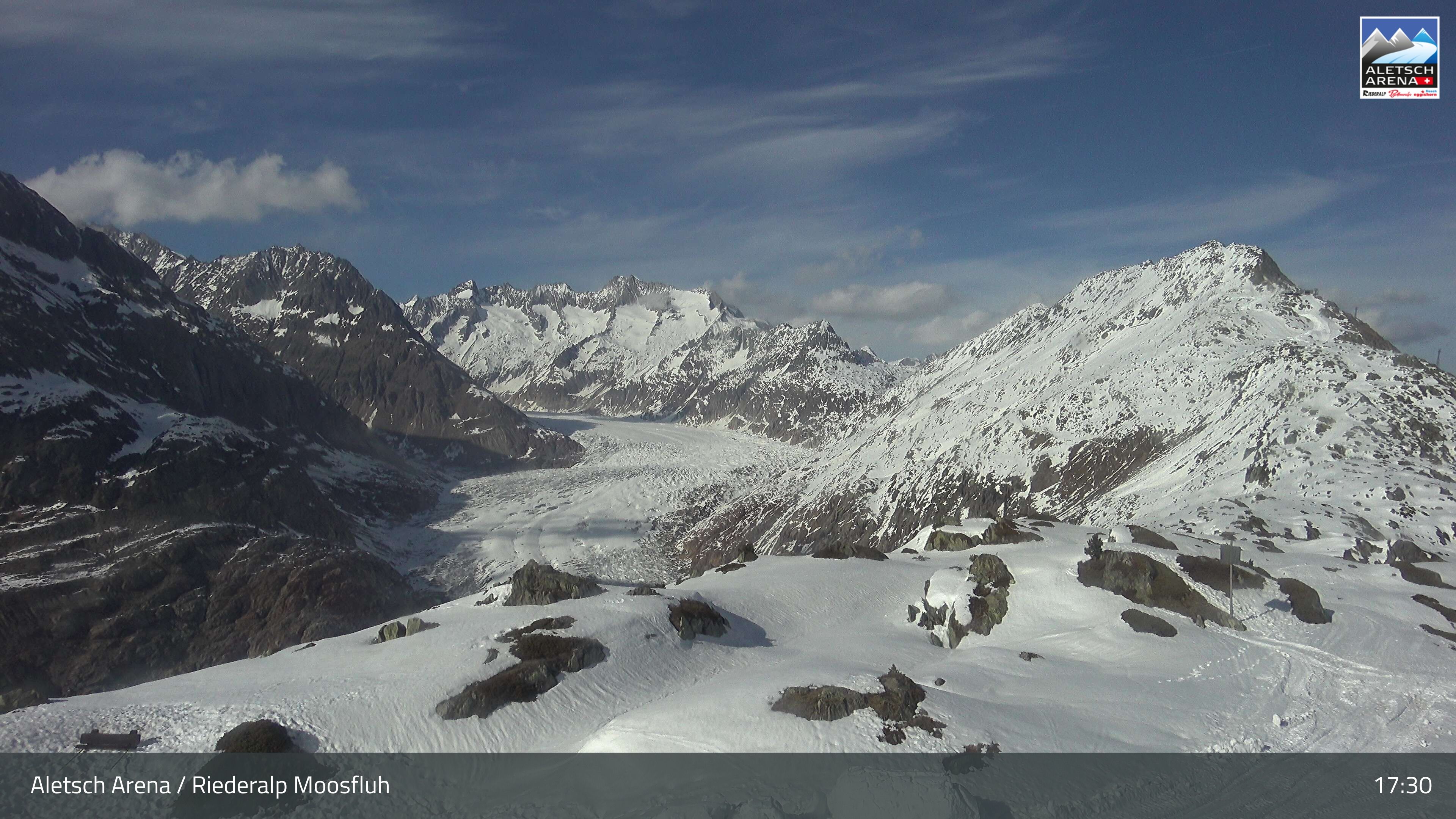 Riederalp: Aletsch Arena - Moosfluh Bergstation