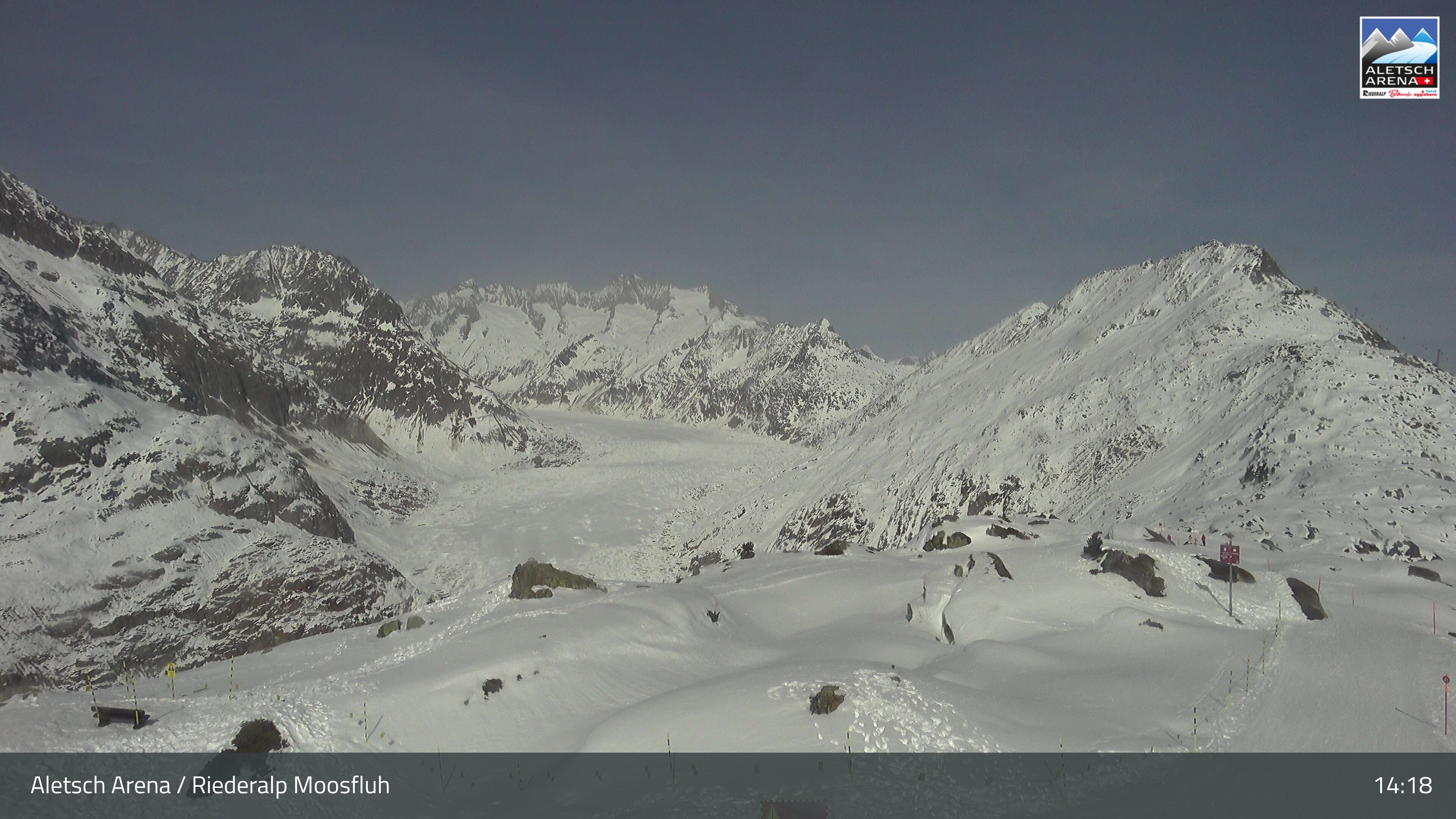 Riederalp: Aletsch Arena - Moosfluh Bergstation
