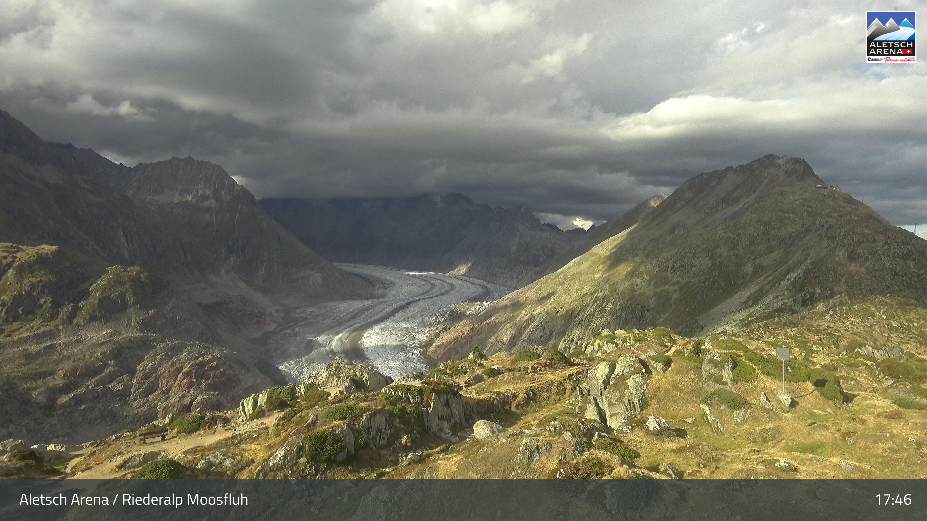 Riederalp: Aletsch Arena - Moosfluh Bergstation