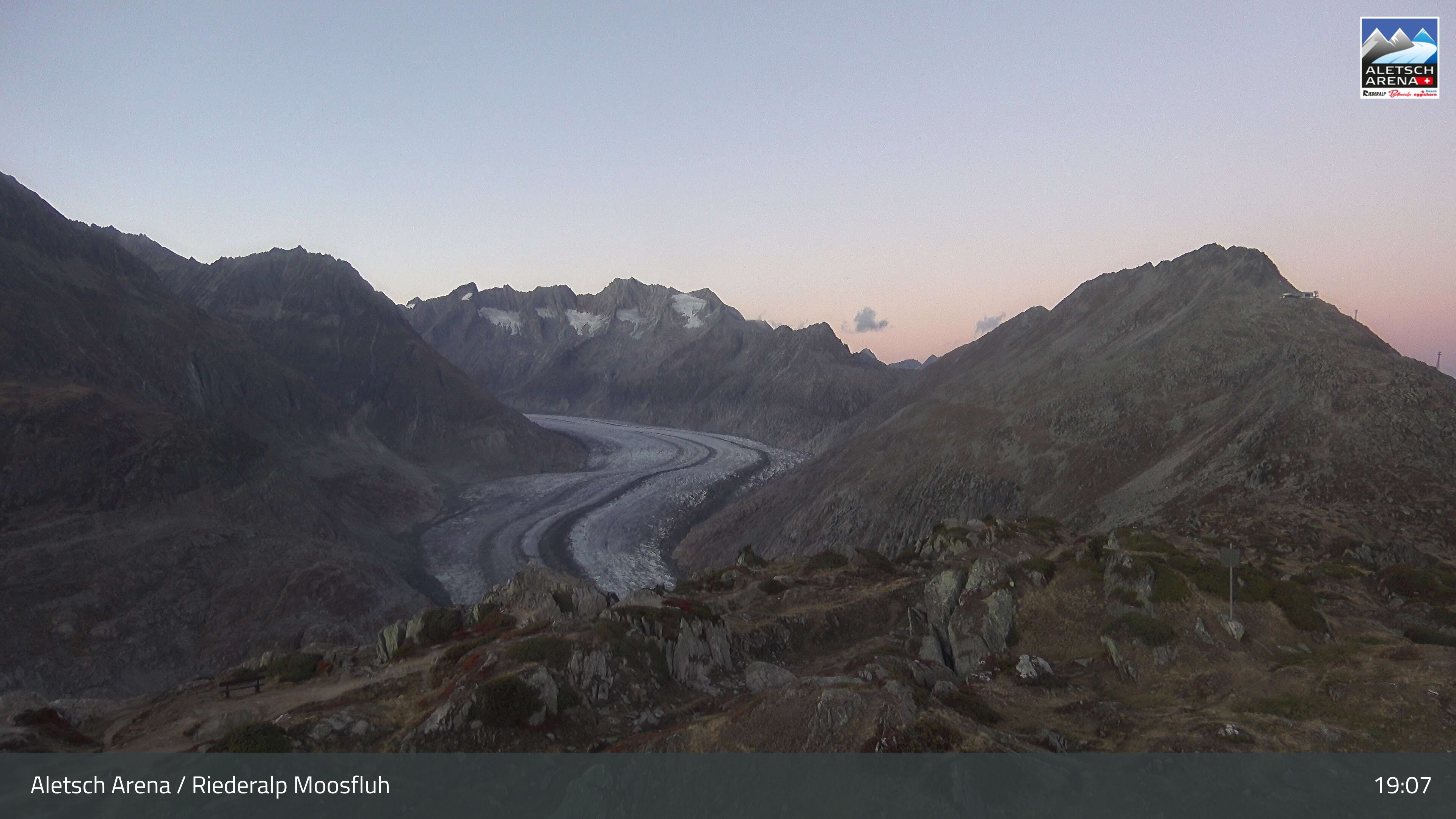 Riederalp: Aletsch Arena - Moosfluh Bergstation