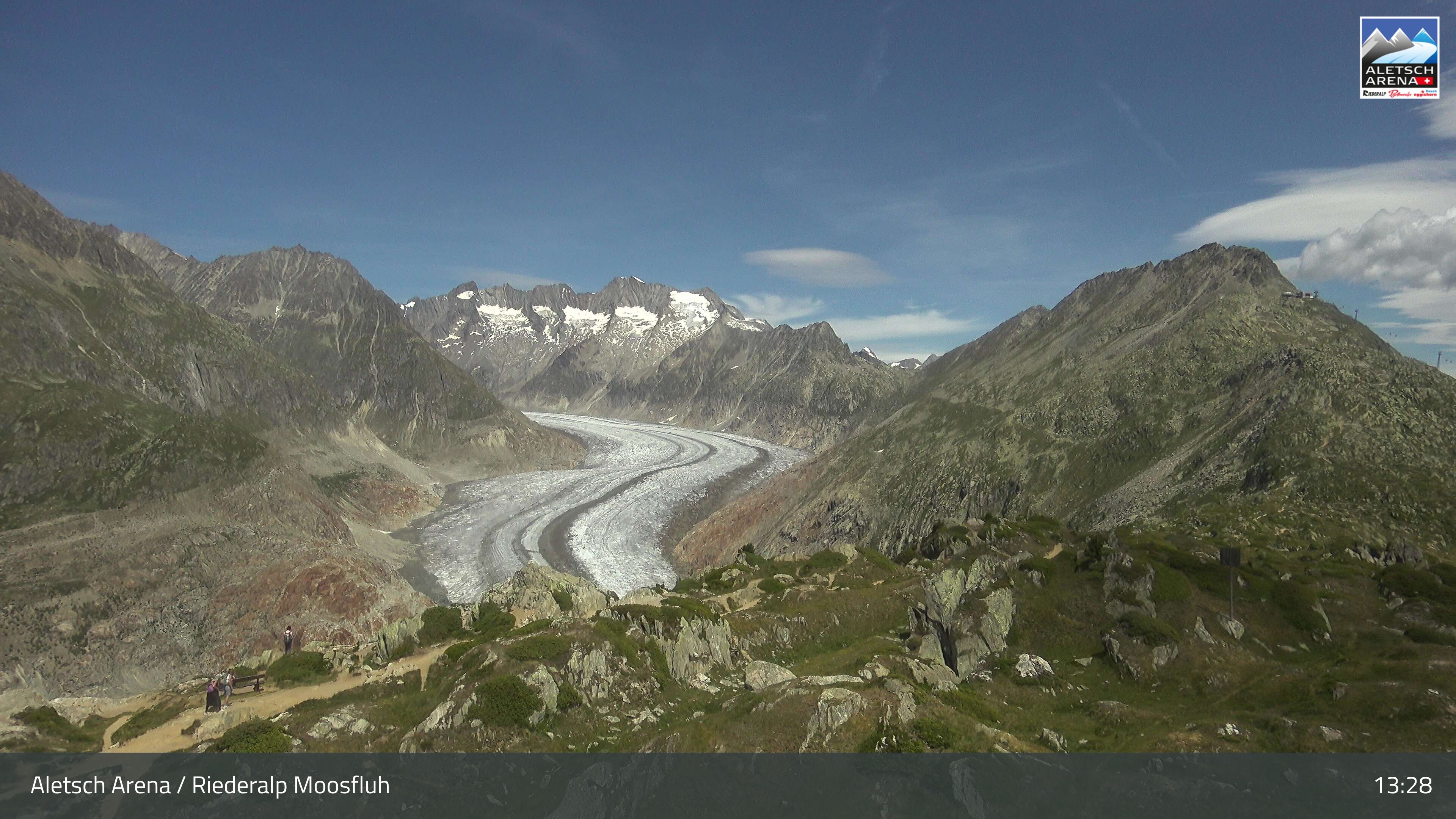 Riederalp: Aletsch Arena - Moosfluh Bergstation