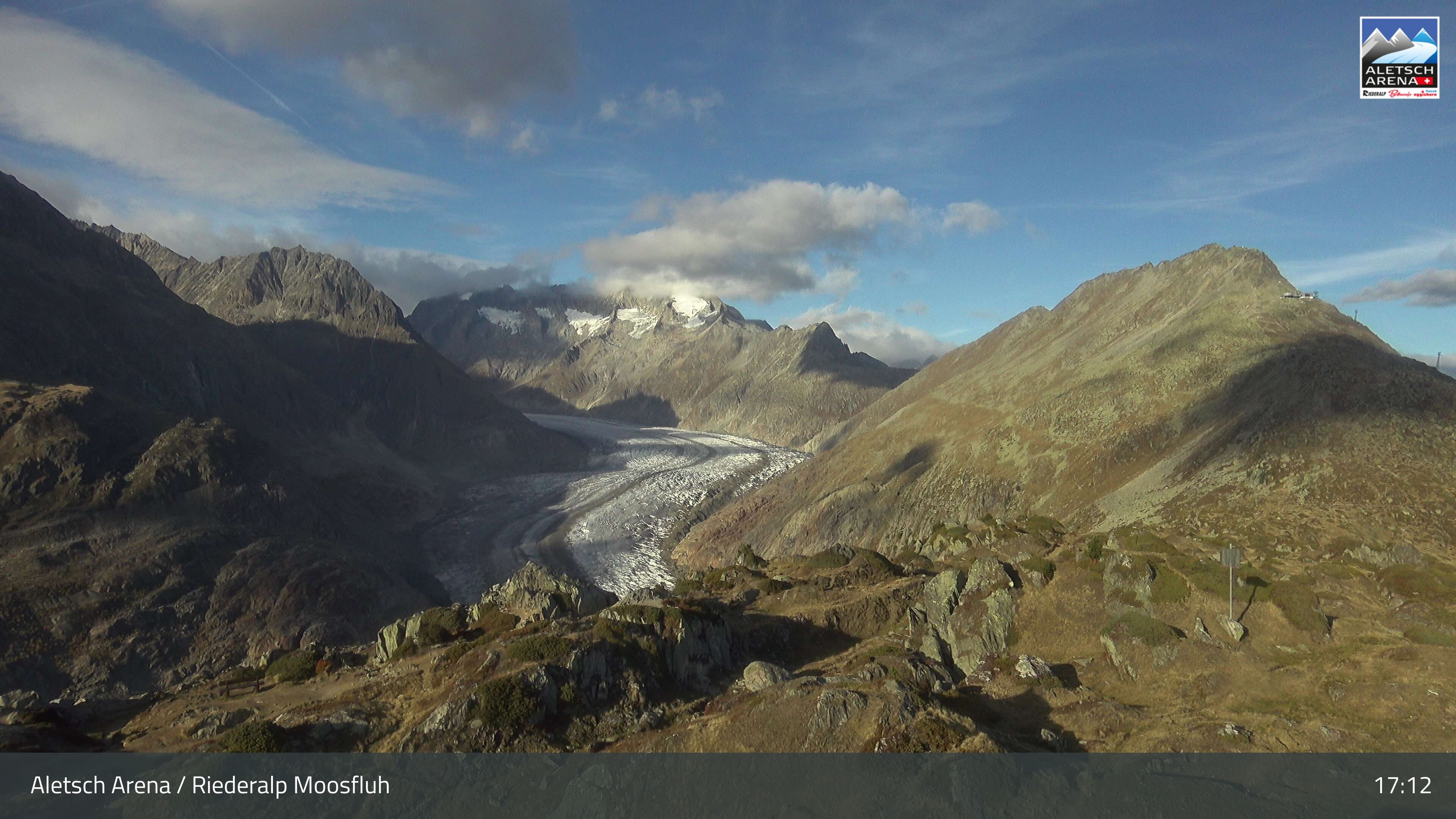 Riederalp: Aletsch Arena - Moosfluh Bergstation