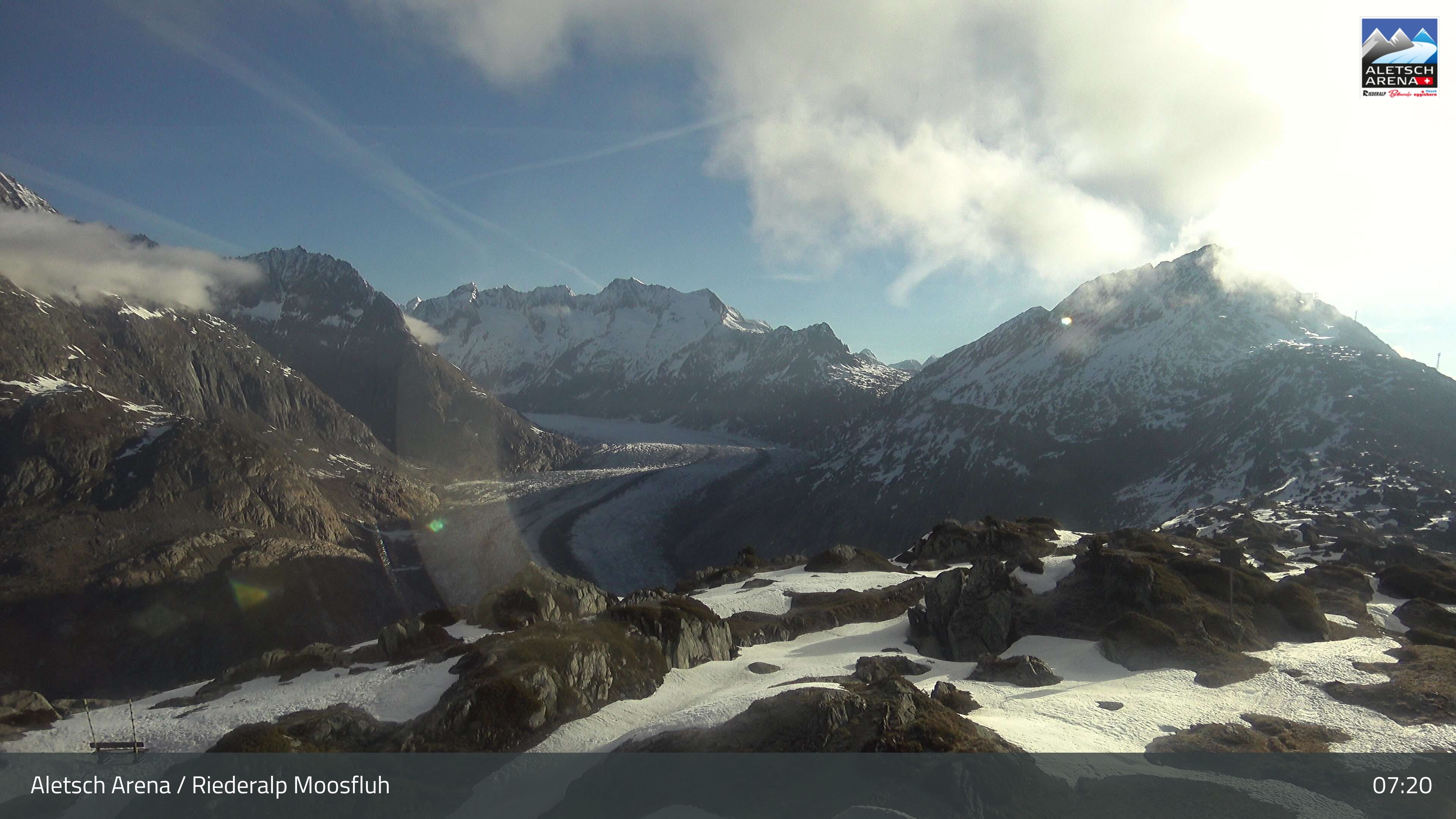 Riederalp: Aletsch Arena - Moosfluh Bergstation