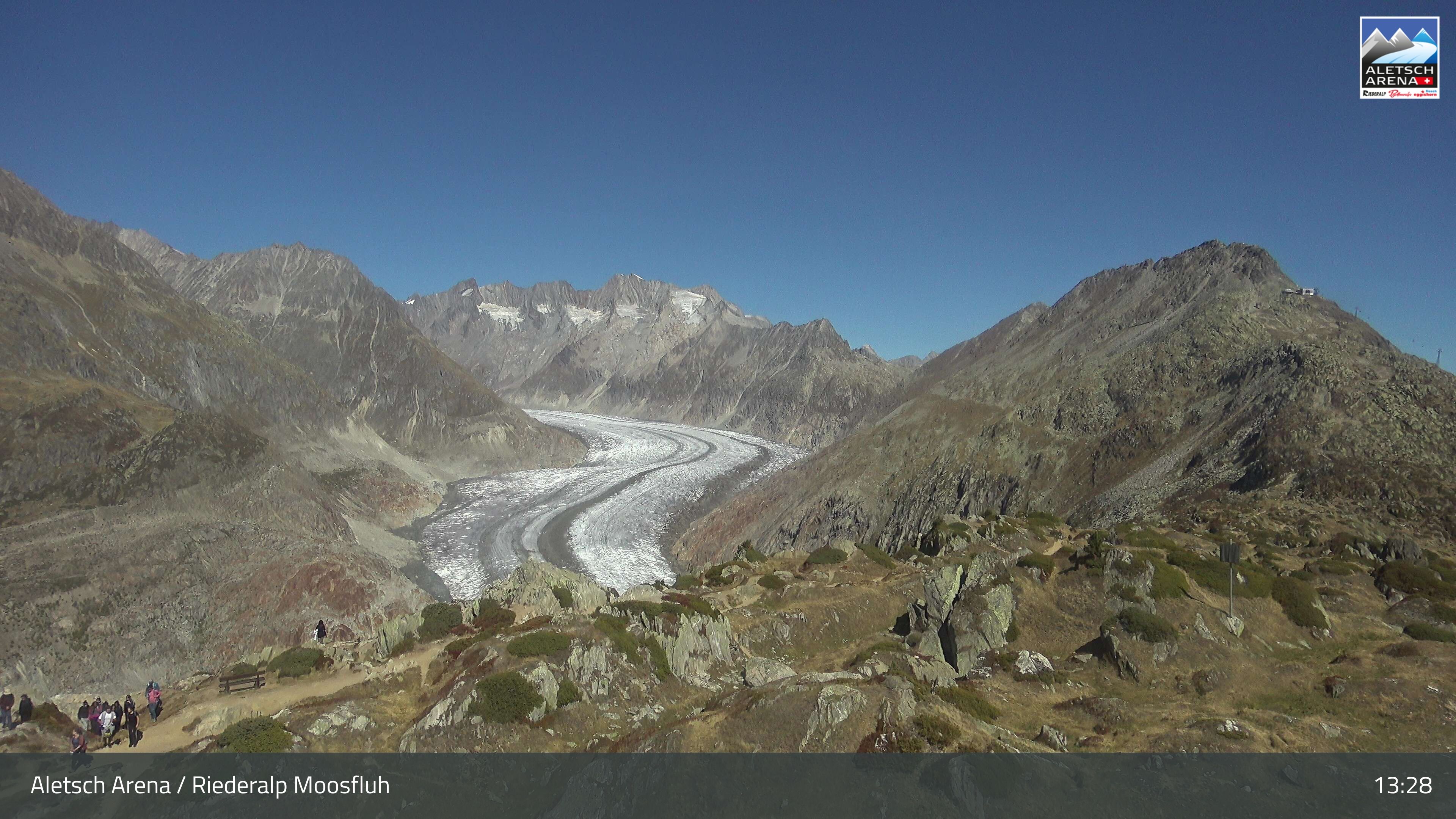 Riederalp: Aletsch Arena - Moosfluh Bergstation