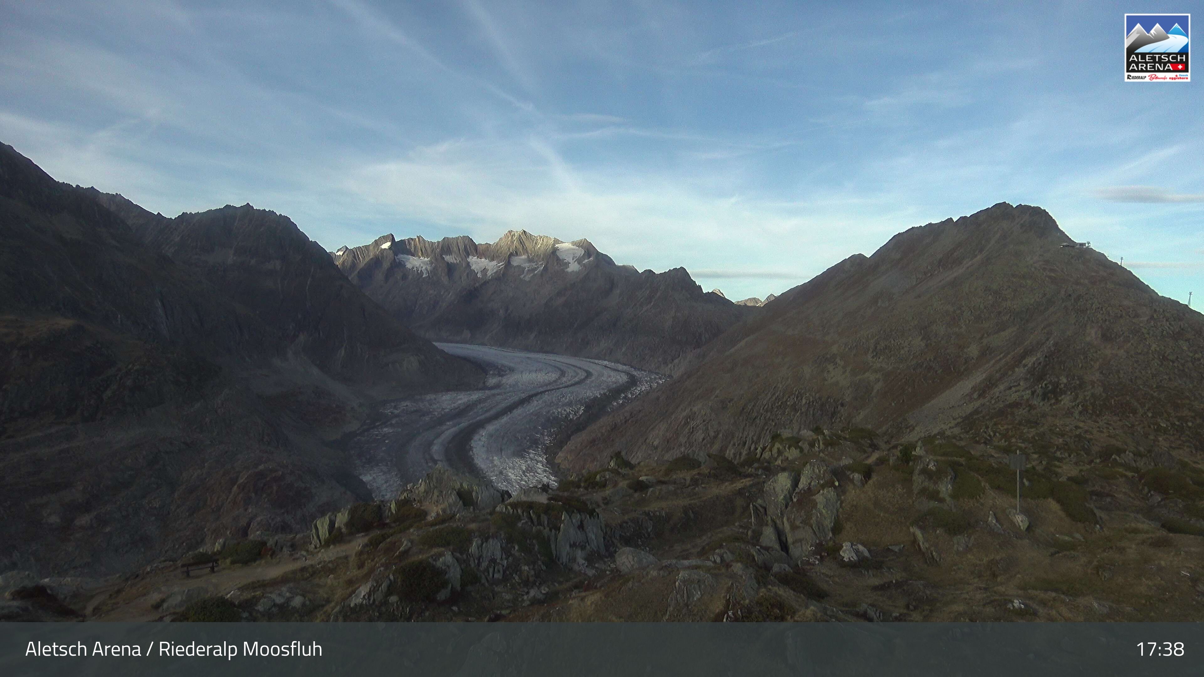 Riederalp: Aletsch Arena - Moosfluh Bergstation