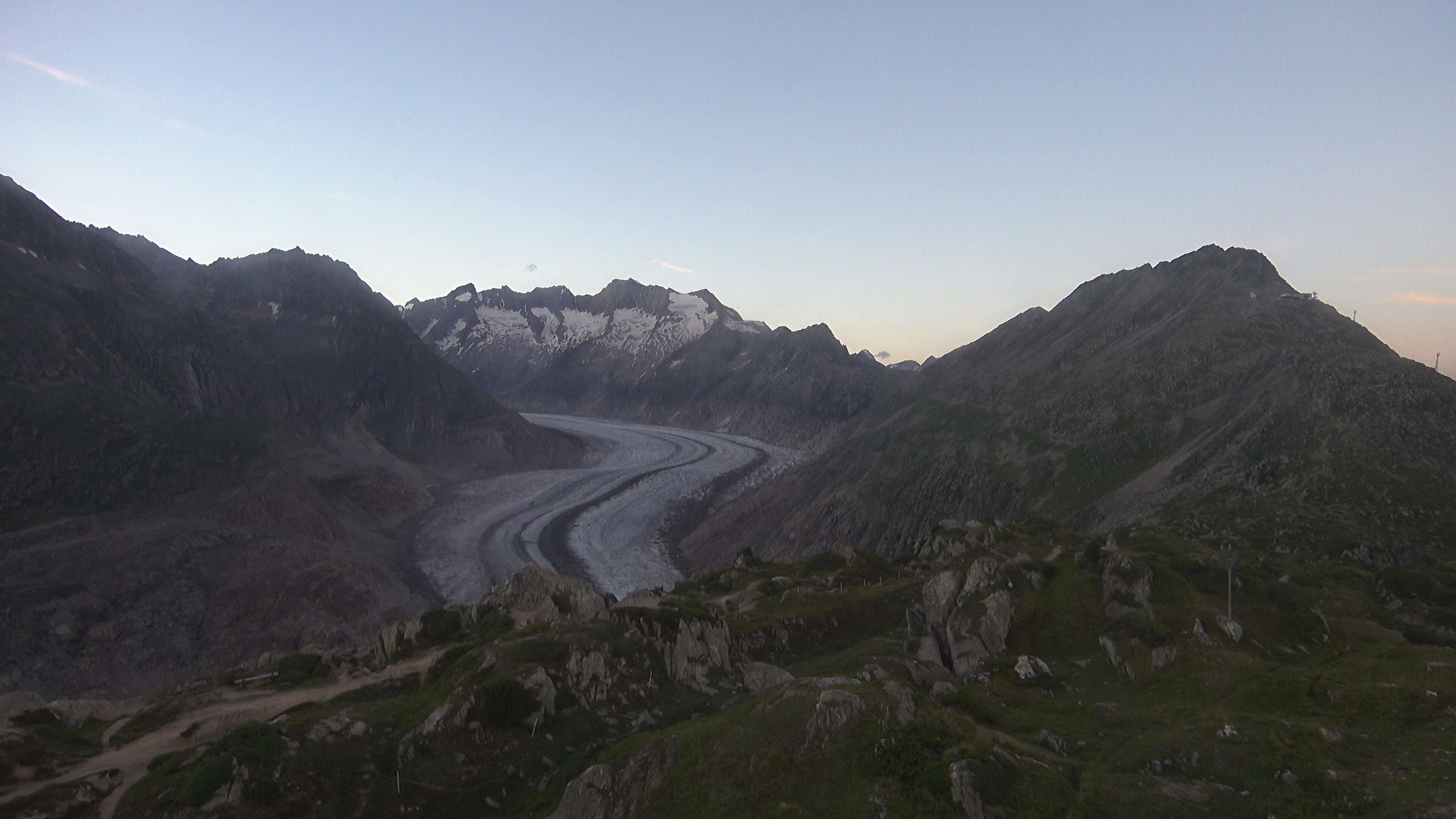 Riederalp: Aletsch Arena - Moosfluh Bergstation