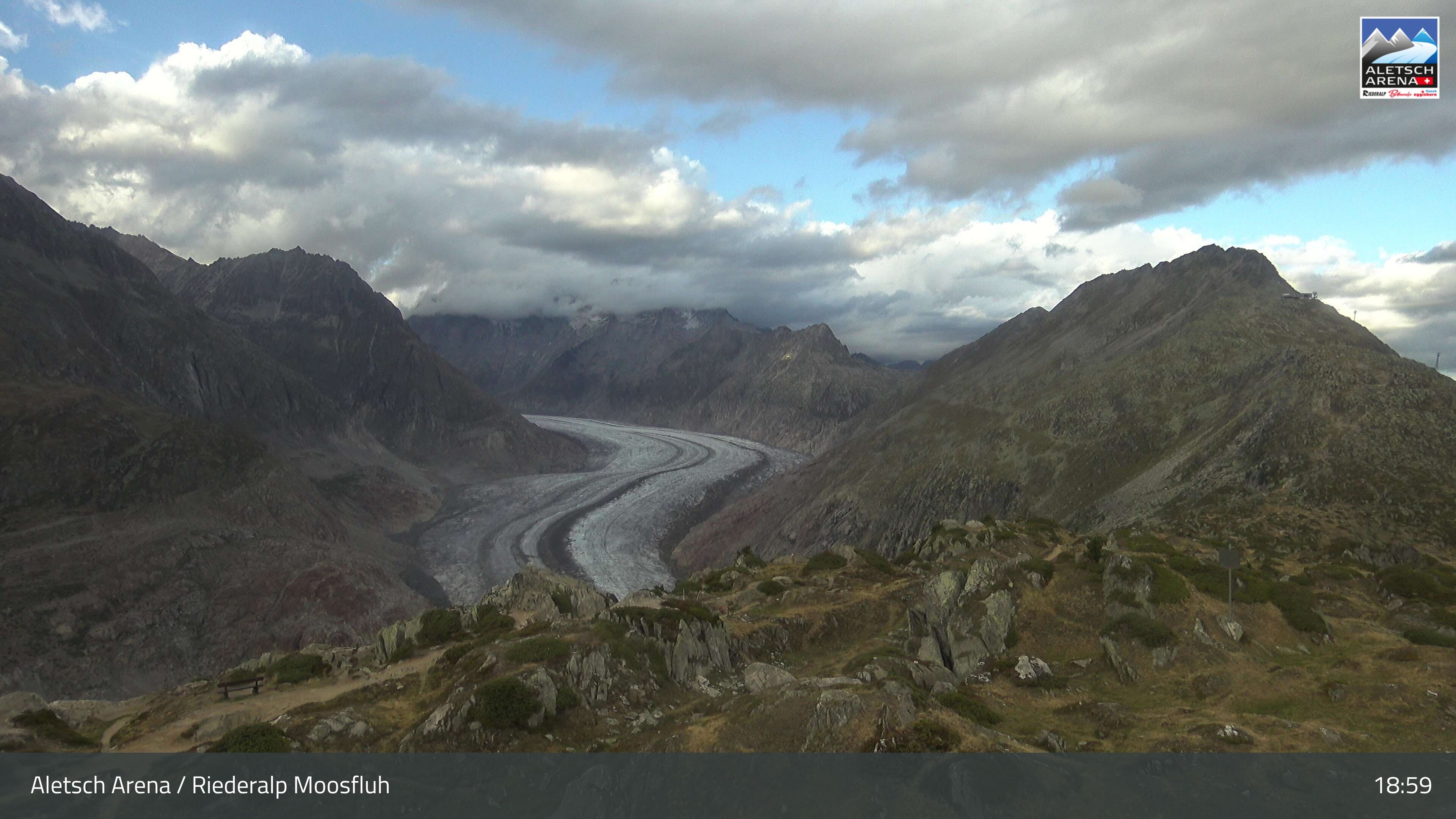 Riederalp: Aletsch Arena - Moosfluh Bergstation